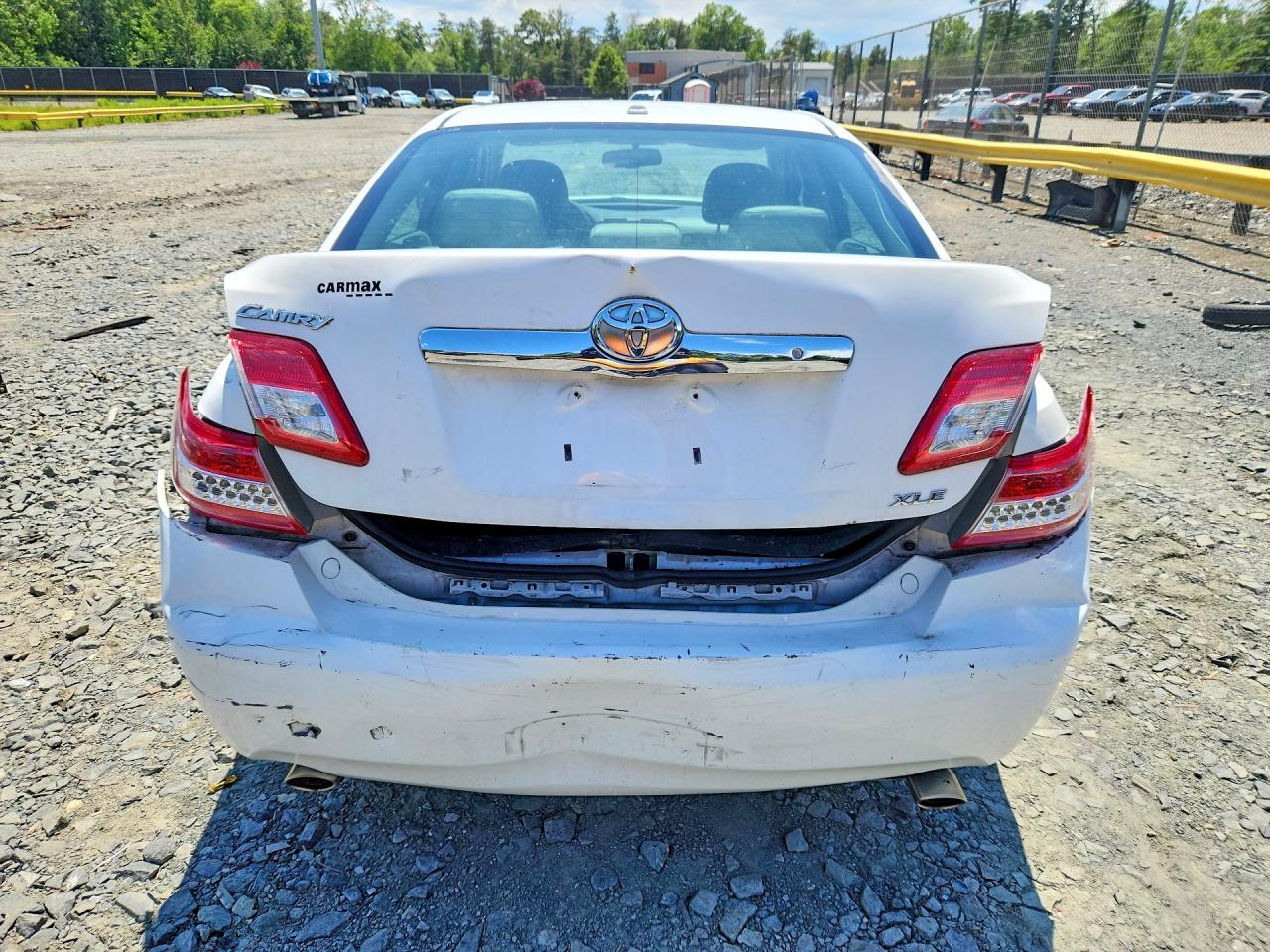 2011 Toyota Camry Xle V6 White vin: 4T1BK3EK9BU614602