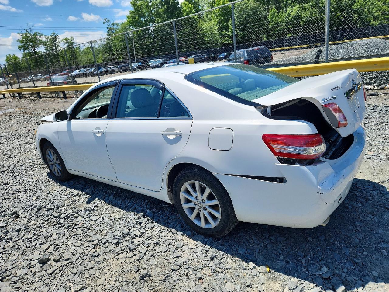 2011 Toyota Camry Xle V6 White vin: 4T1BK3EK9BU614602