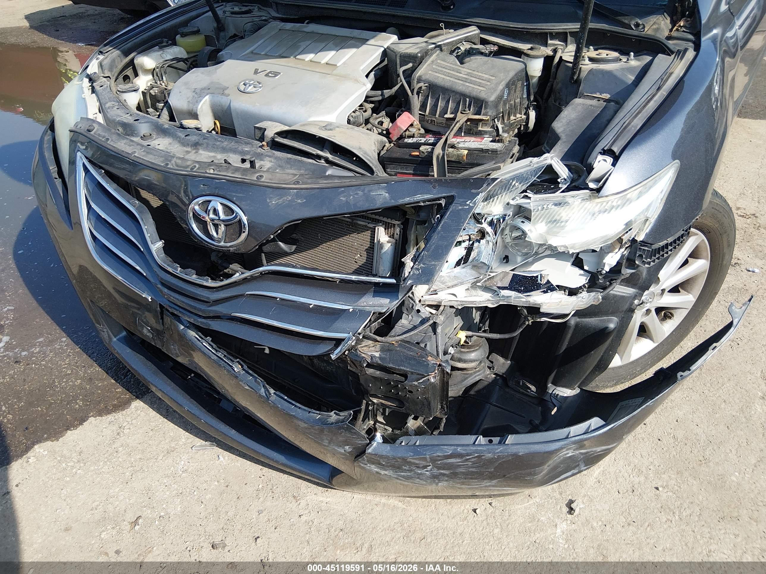 2011 Toyota Camry Xle V6 Gray vin: 4T1BK3EK9BU624465