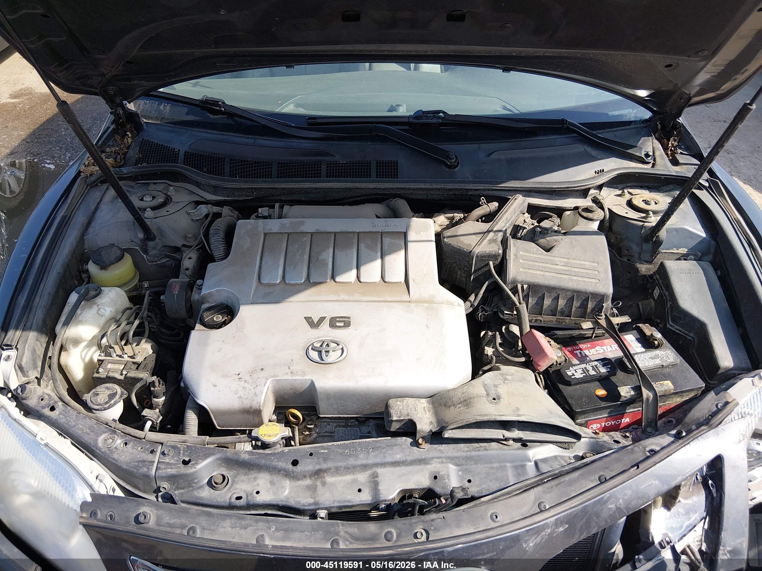 2011 Toyota Camry Xle V6 Gray vin: 4T1BK3EK9BU624465