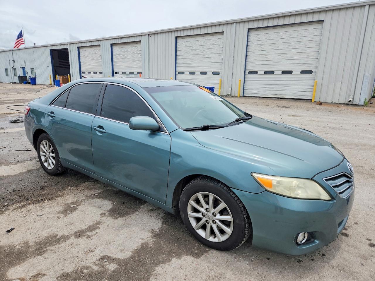 2011 Toyota Camry Xle V6 Green vin: 4T1BK3EK9BU627088