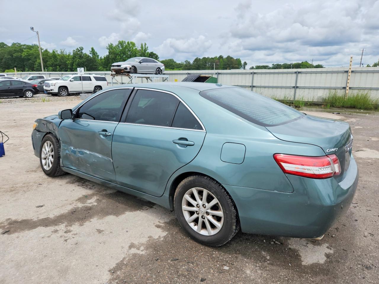 2011 Toyota Camry Xle V6 Green vin: 4T1BK3EK9BU627088