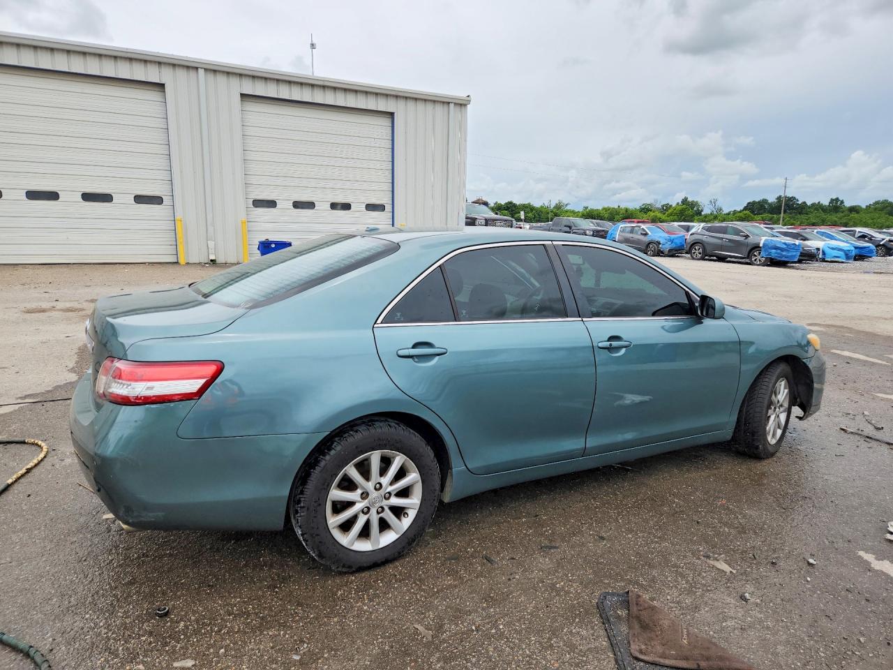 2011 Toyota Camry Xle V6 Green vin: 4T1BK3EK9BU627088