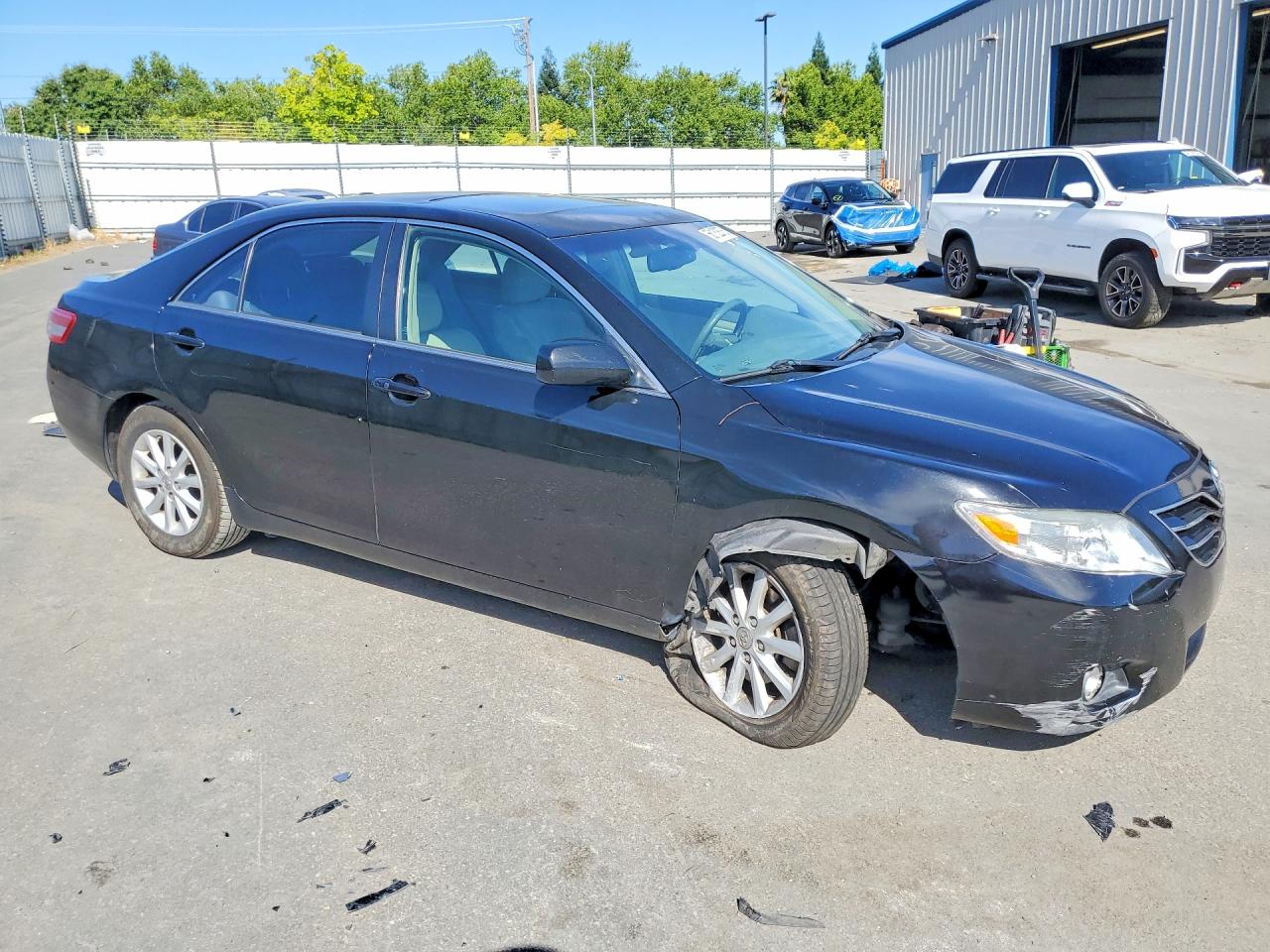 2010 Toyota Camry Xle V6 Black vin: 4T1BK3EKXAU112731