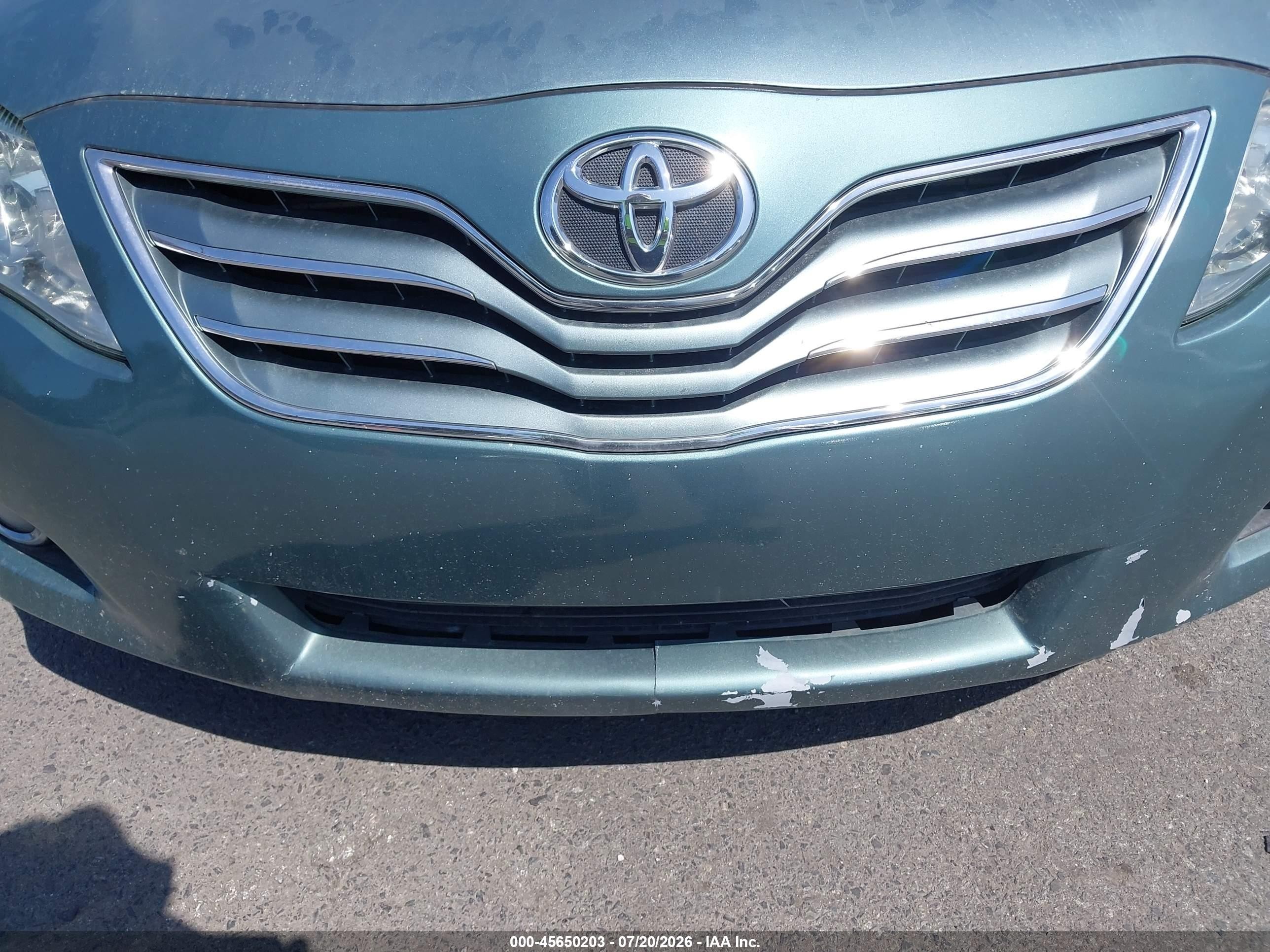 2010 Toyota Camry Xle V6 Light Blue vin: 4T1BK3EKXAU600125