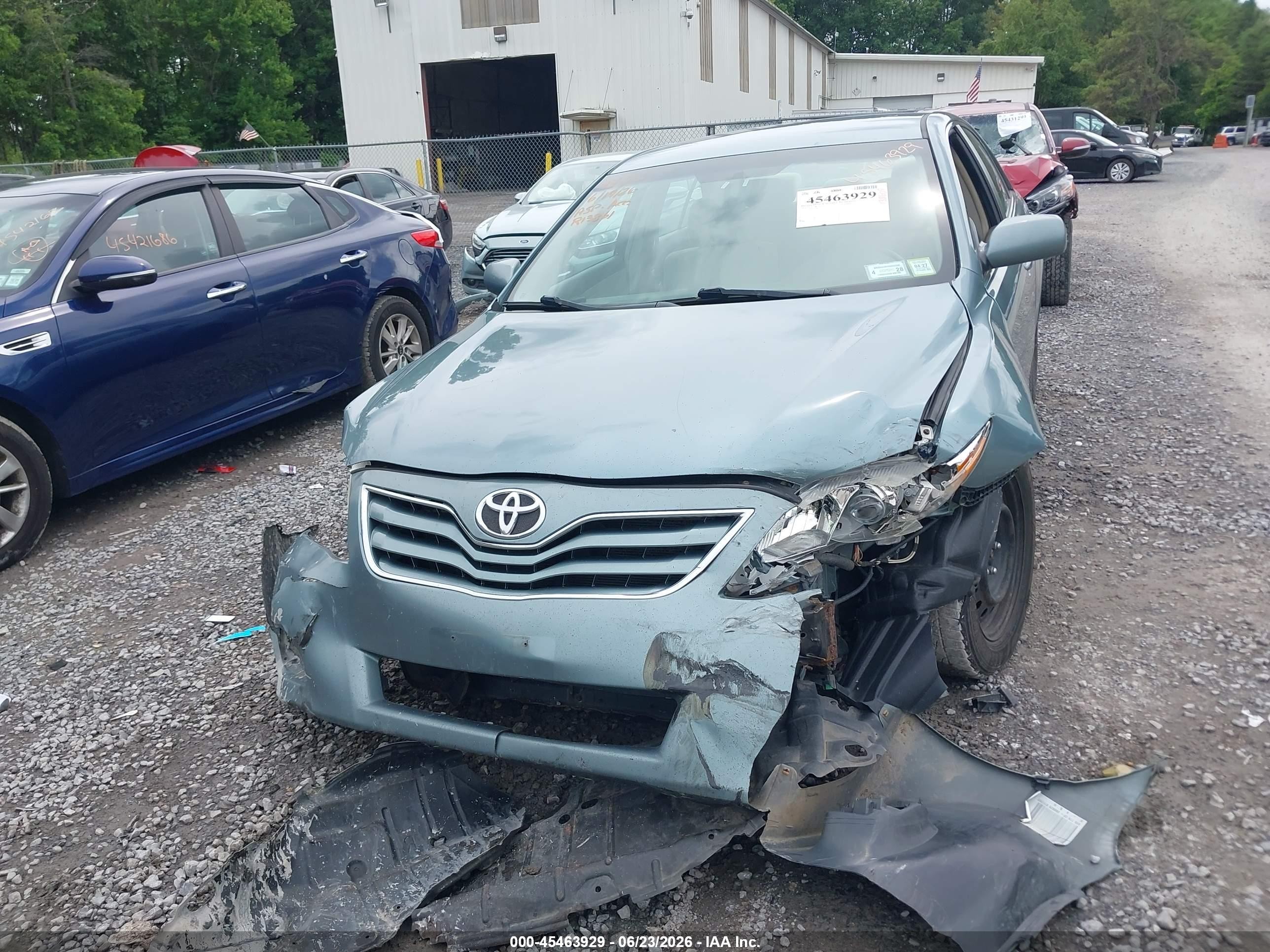 2010 Toyota Camry Le V6 Blue vin: 4T1BK3EKXAU602747