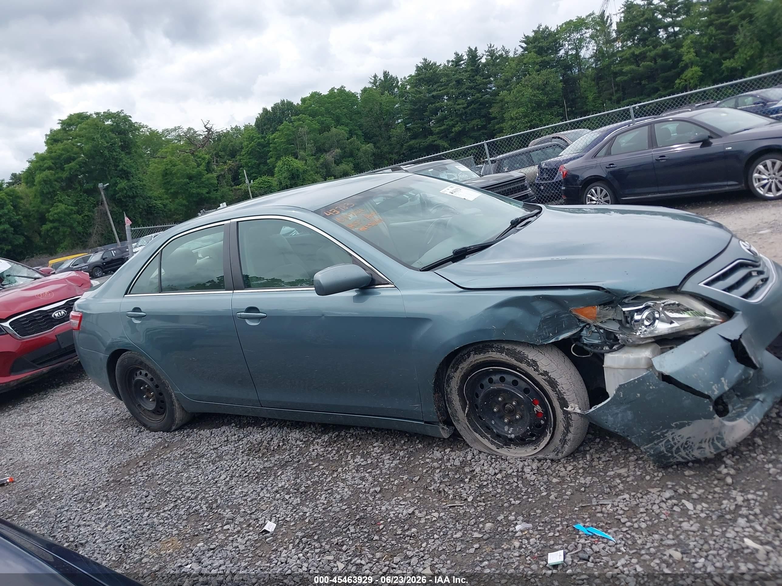 2010 Toyota Camry Le V6 Blue vin: 4T1BK3EKXAU602747