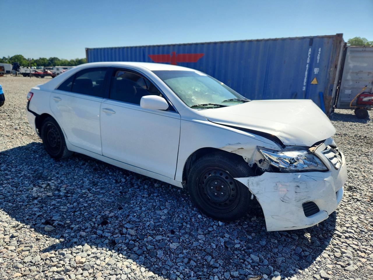 2010 Toyt Camry White vin: 4T1BK3EKXAU604384