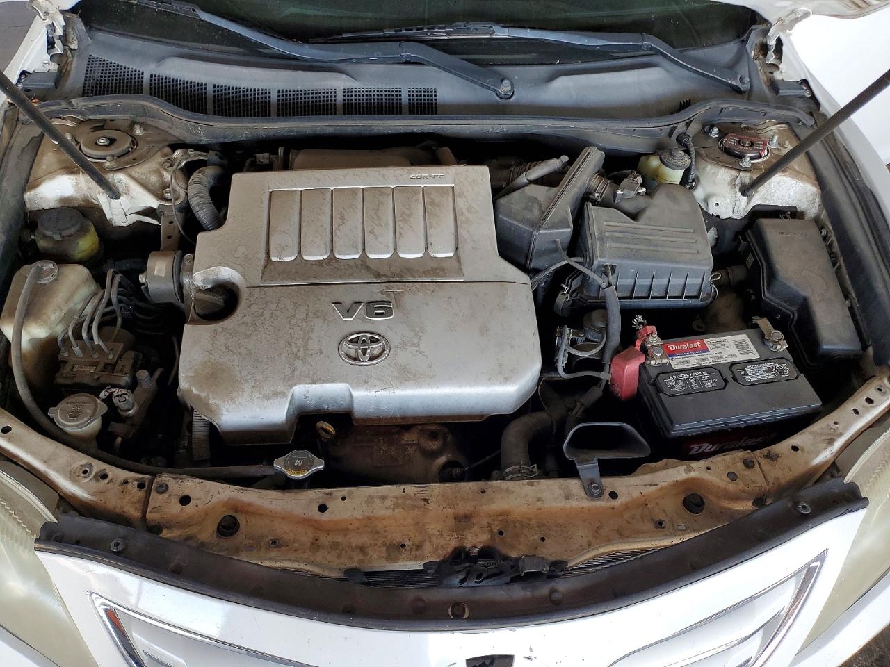 2010 Toyota Camry Xle V6 White vin: 4T1BK3EKXAU605728
