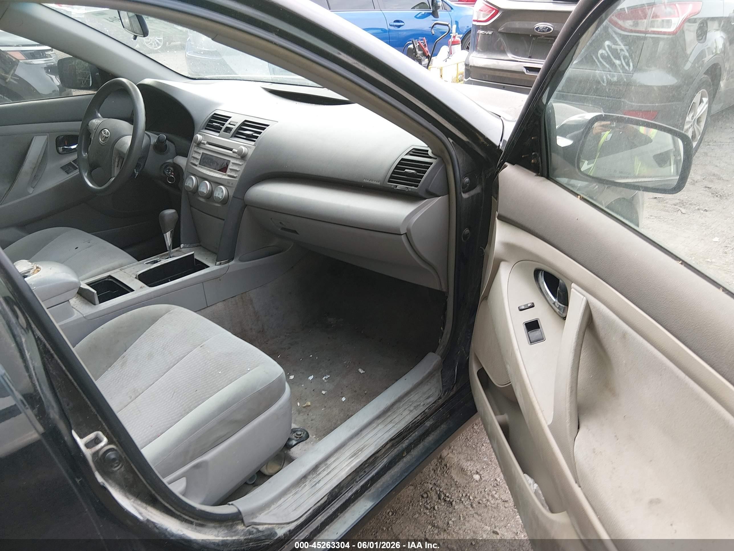 2011 Toyota Camry Le V6 Black vin: 4T1BK3EKXBU117591