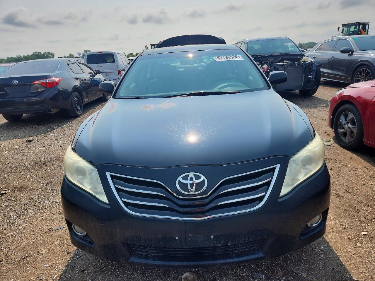 2011 Toyota Camry Xle V6 Black vin: 4T1BK3EKXBU119566