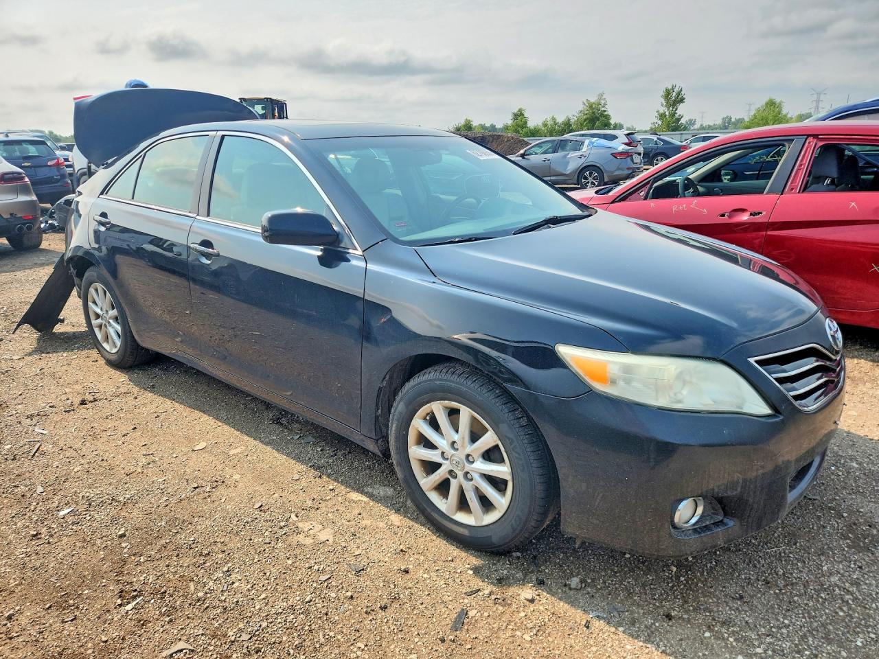 2011 Toyota Camry Xle V6 Black vin: 4T1BK3EKXBU119566