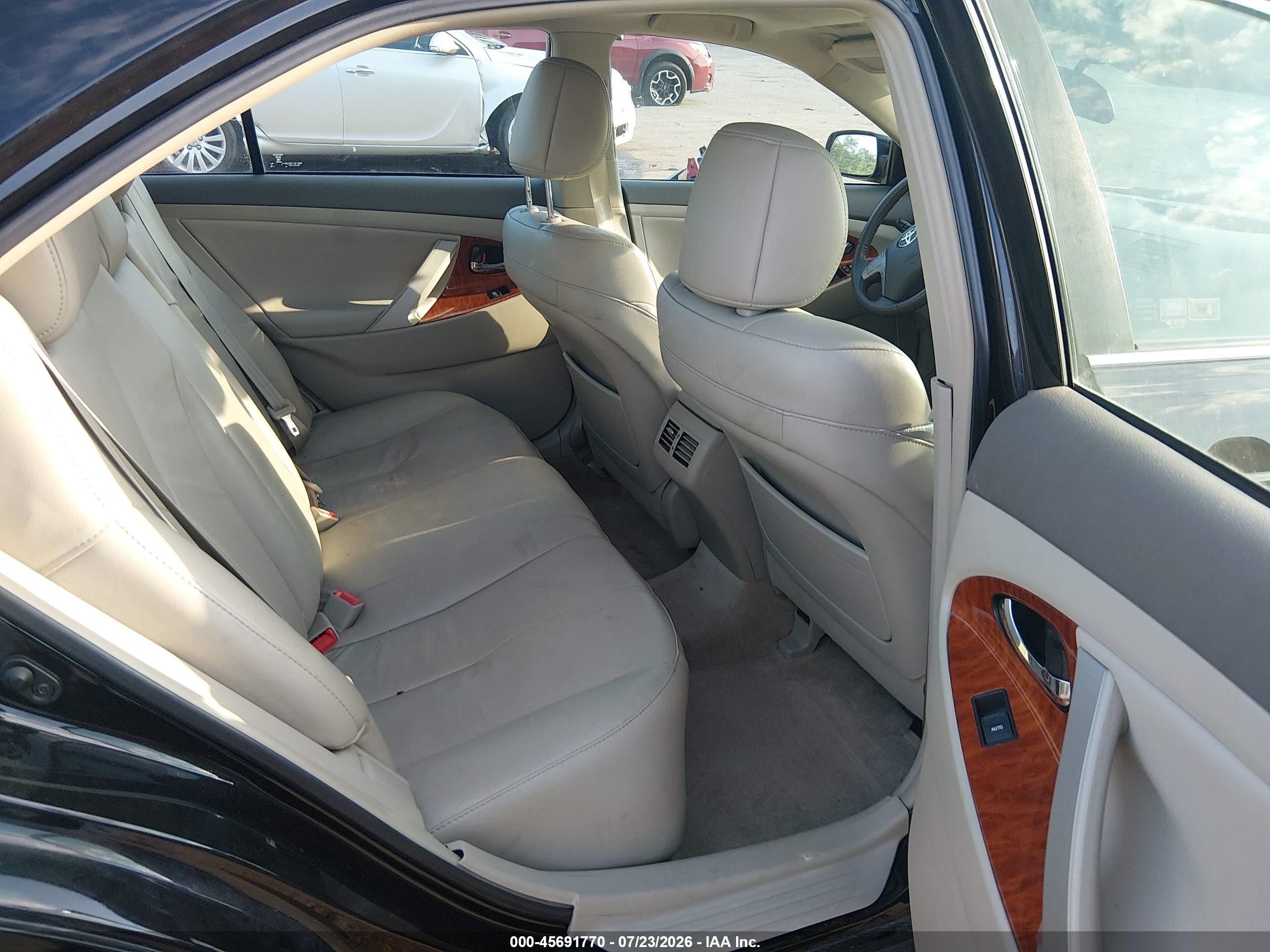 2011 Toyota Camry Xle V6 Black vin: 4T1BK3EKXBU122662