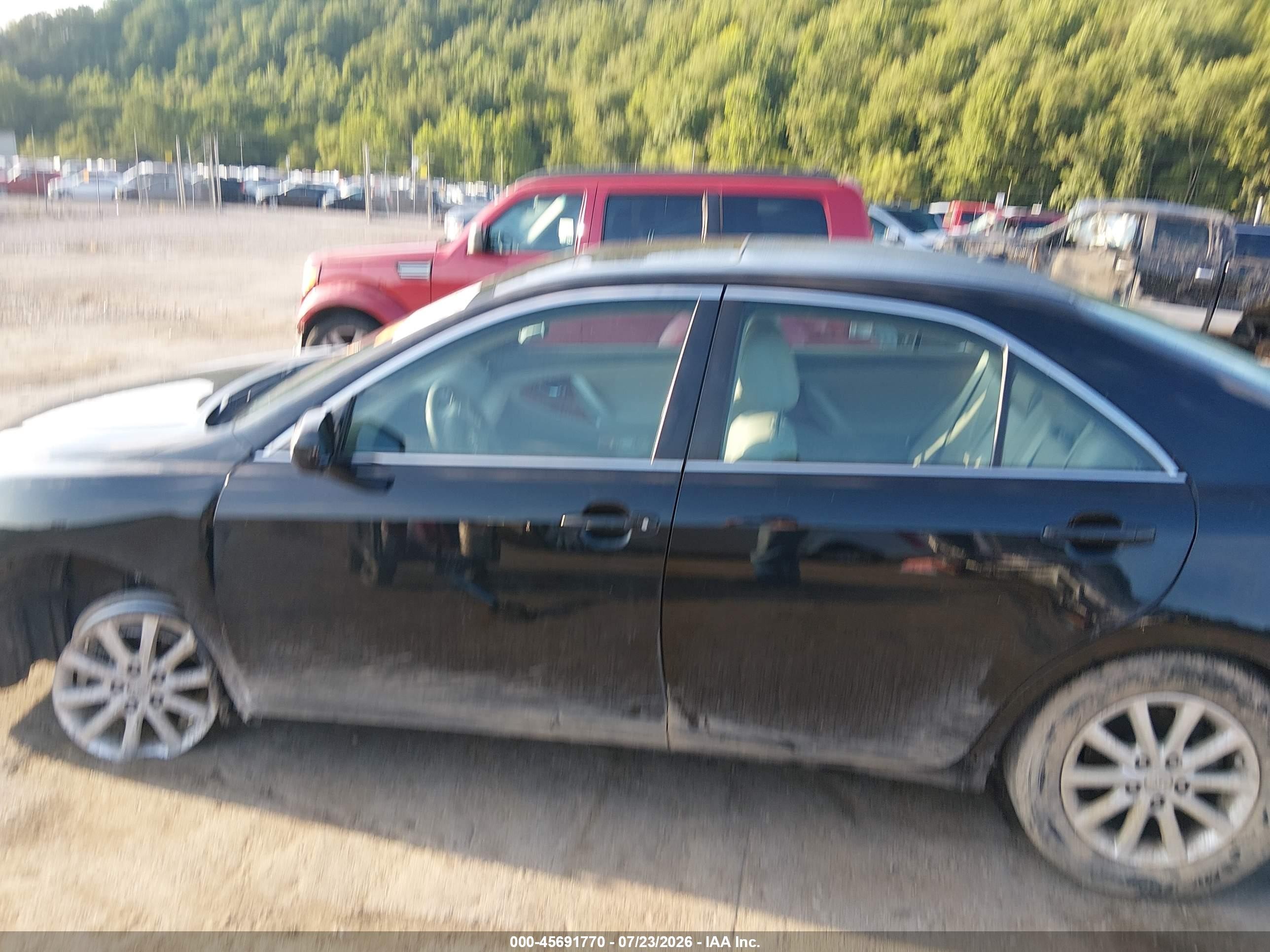 2011 Toyota Camry Xle V6 Black vin: 4T1BK3EKXBU122662
