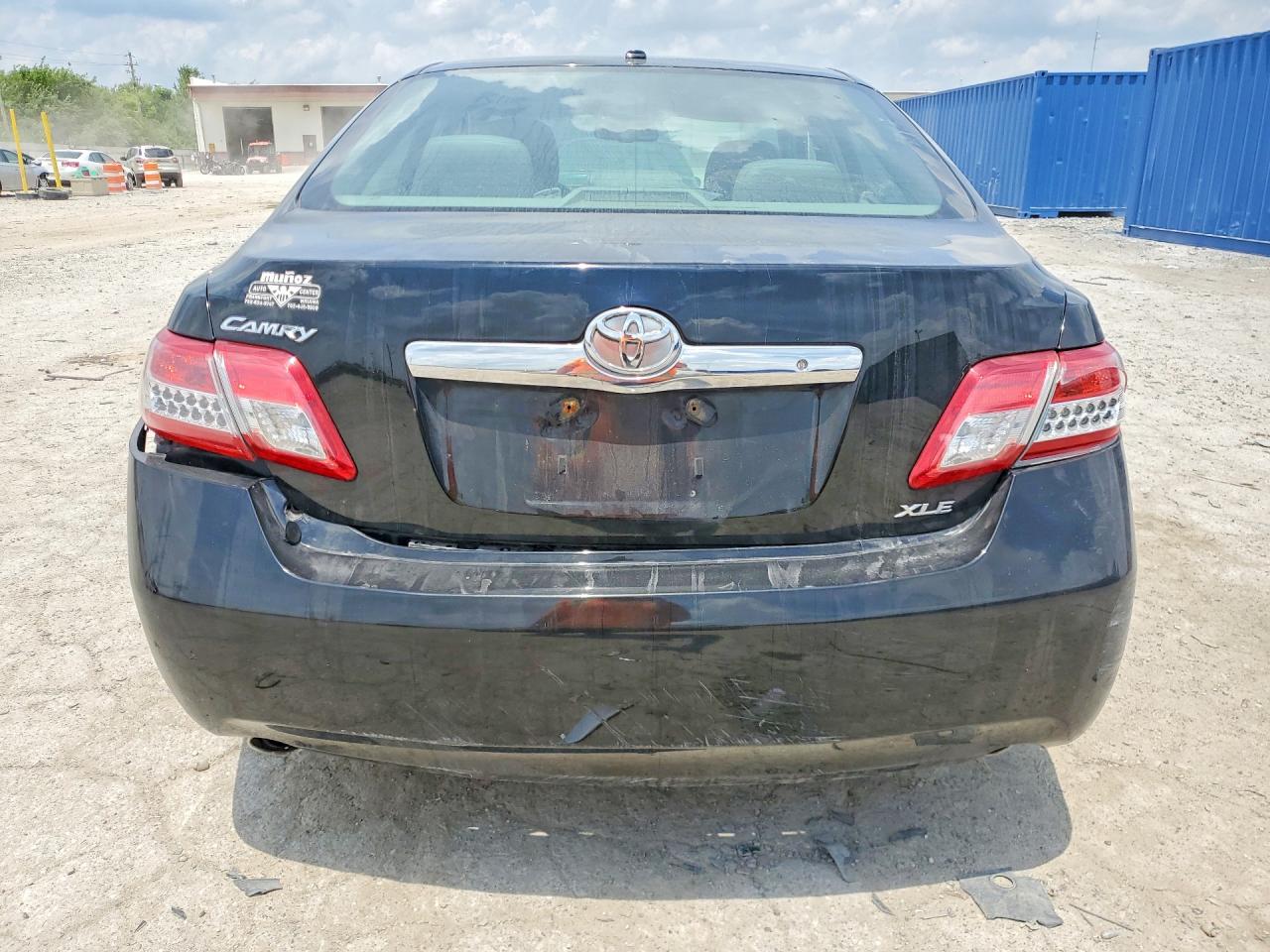 2011 Toyota Camry Xle V6 Black vin: 4T1BK3EKXBU125061
