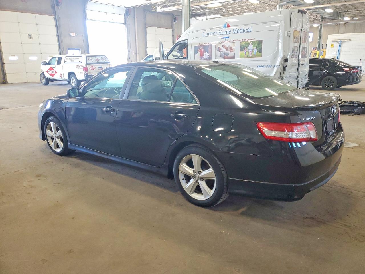 2011 Toyota Camry Se V6 Black vin: 4T1BK3EKXBU125206