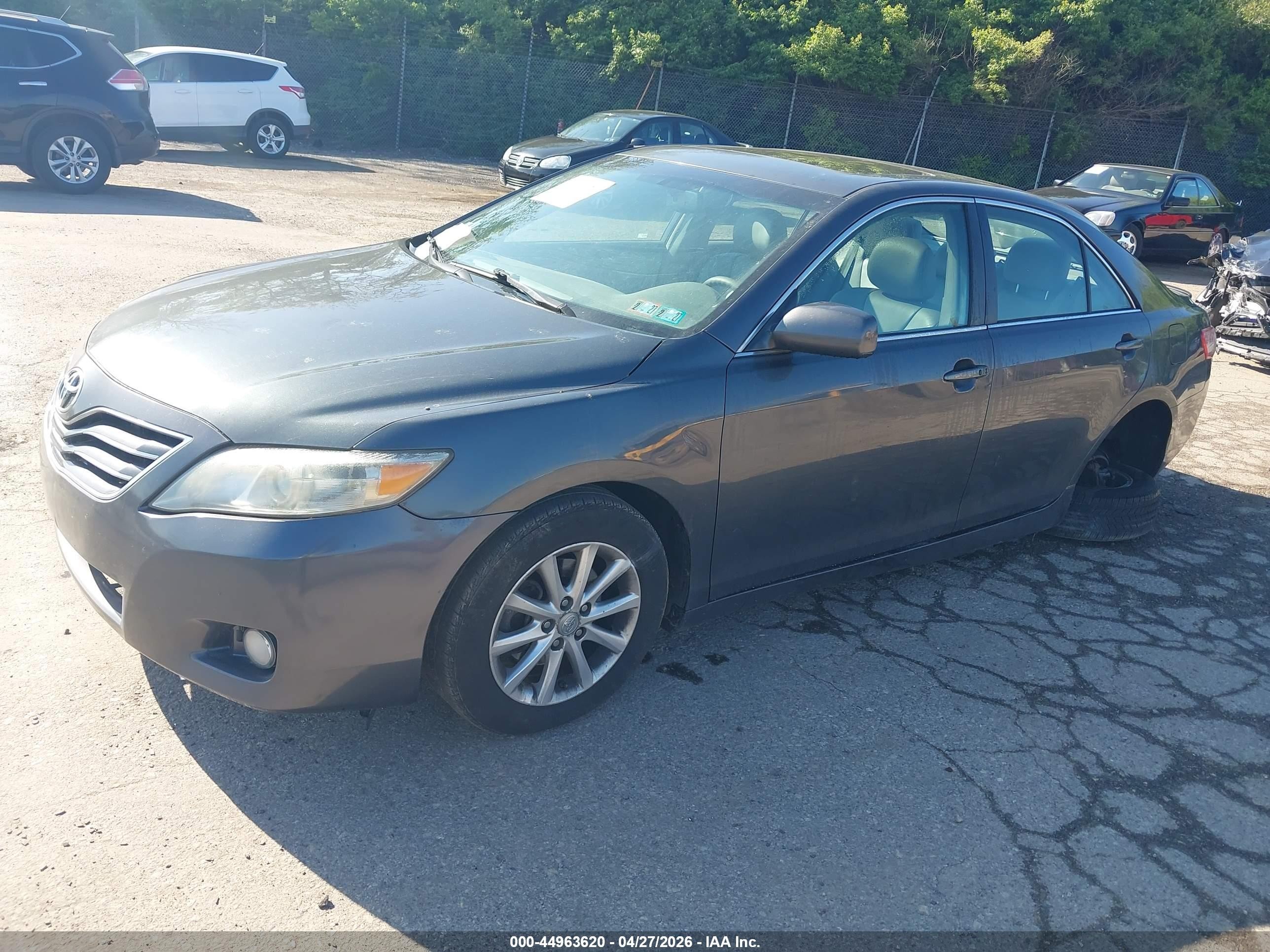 2011 Toyota Camry Xle V6 Серый vin: 4T1BK3EKXBU126839