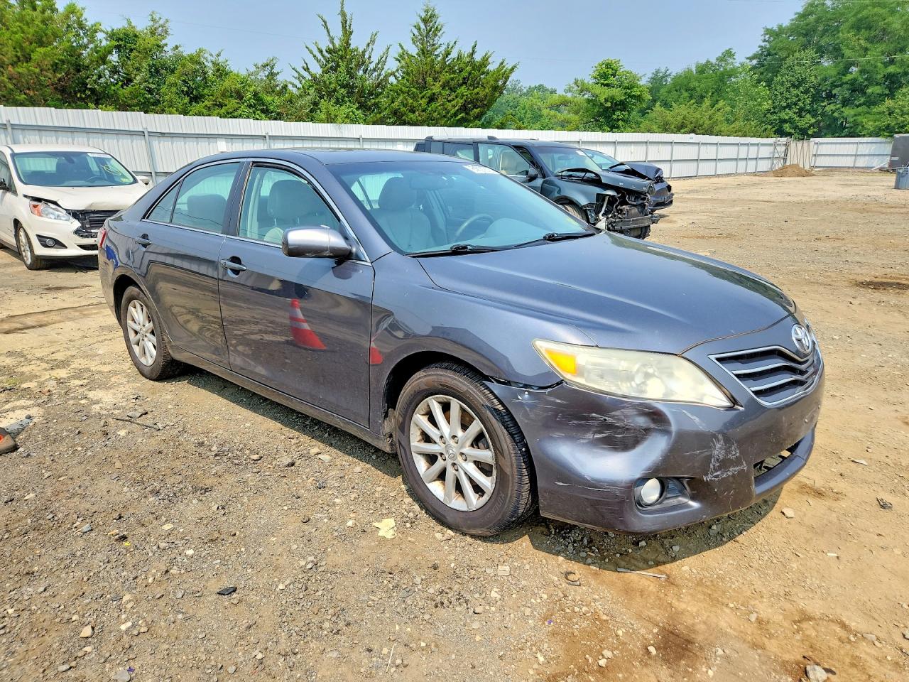 2011 Toyota Camry Xle V6 Gray vin: 4T1BK3EKXBU129756