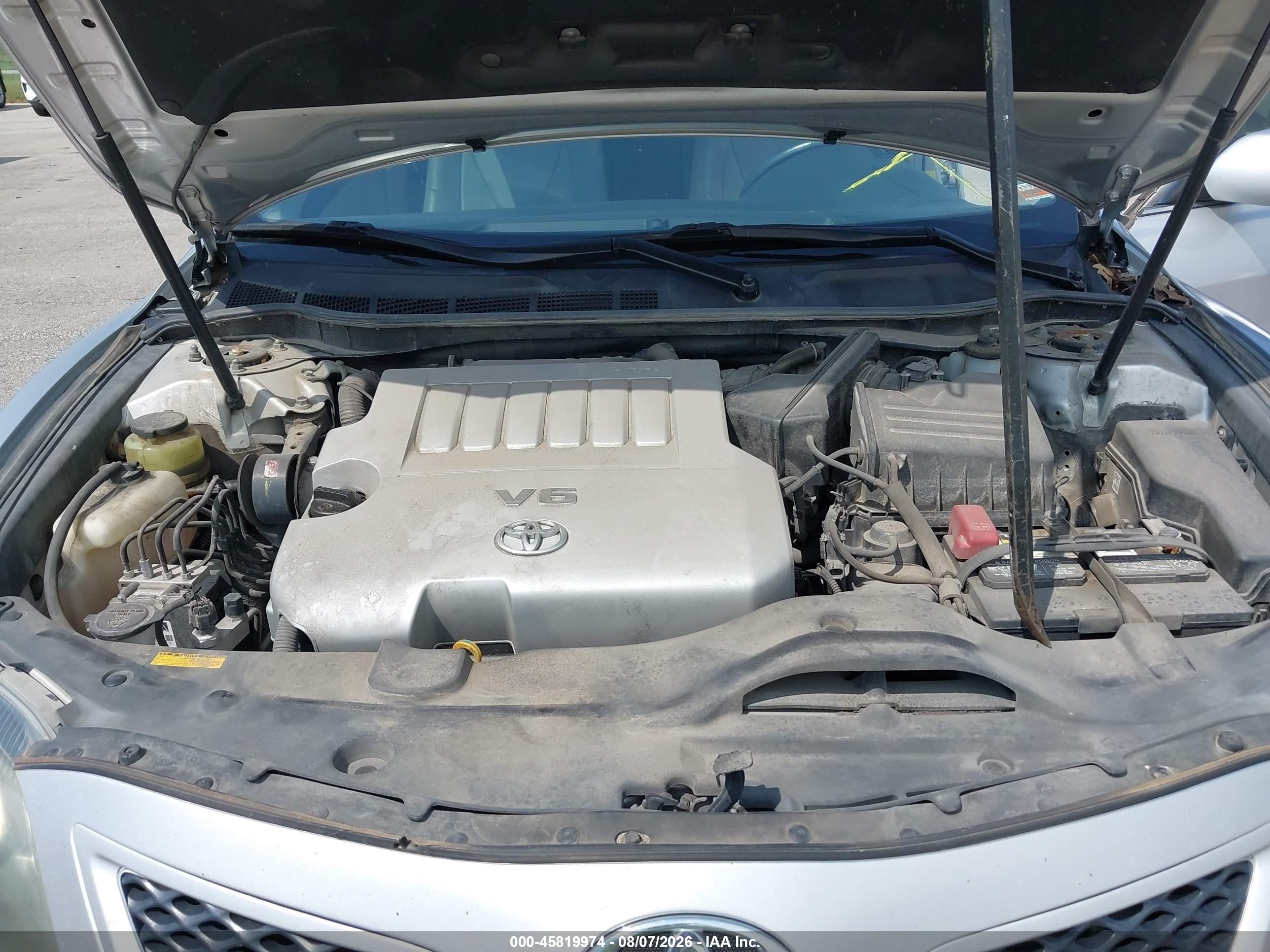 2011 Toyota Camry Se V6 Silver vin: 4T1BK3EKXBU612373