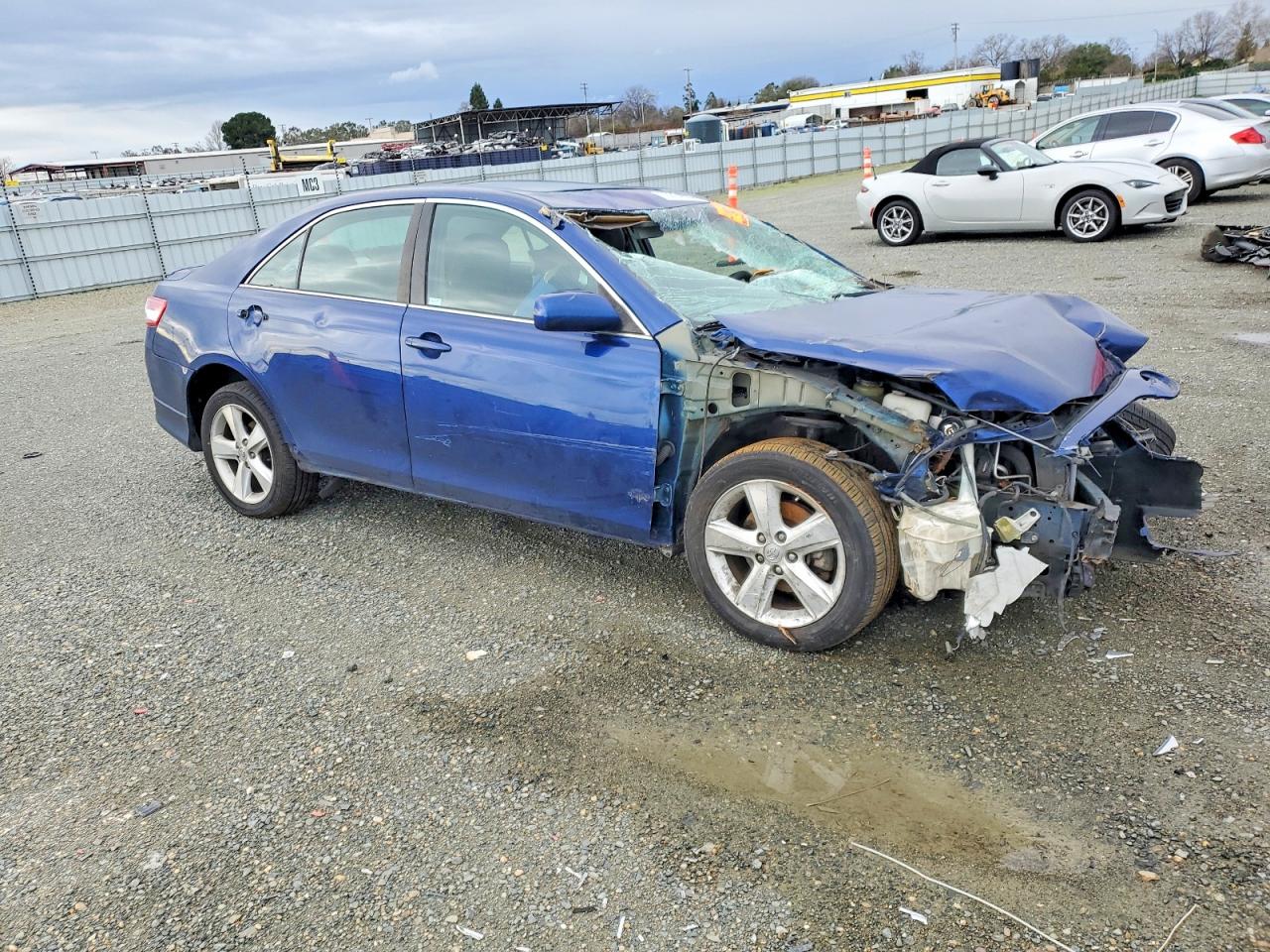 2011 Toyota Camry Se Синий vin: 4T1BK3EKXBU613264