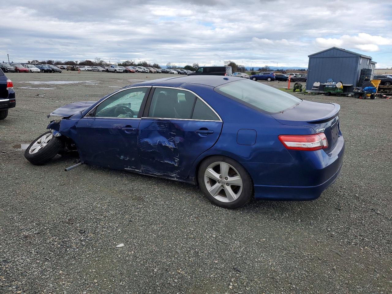 2011 Toyota Camry Se Синий vin: 4T1BK3EKXBU613264