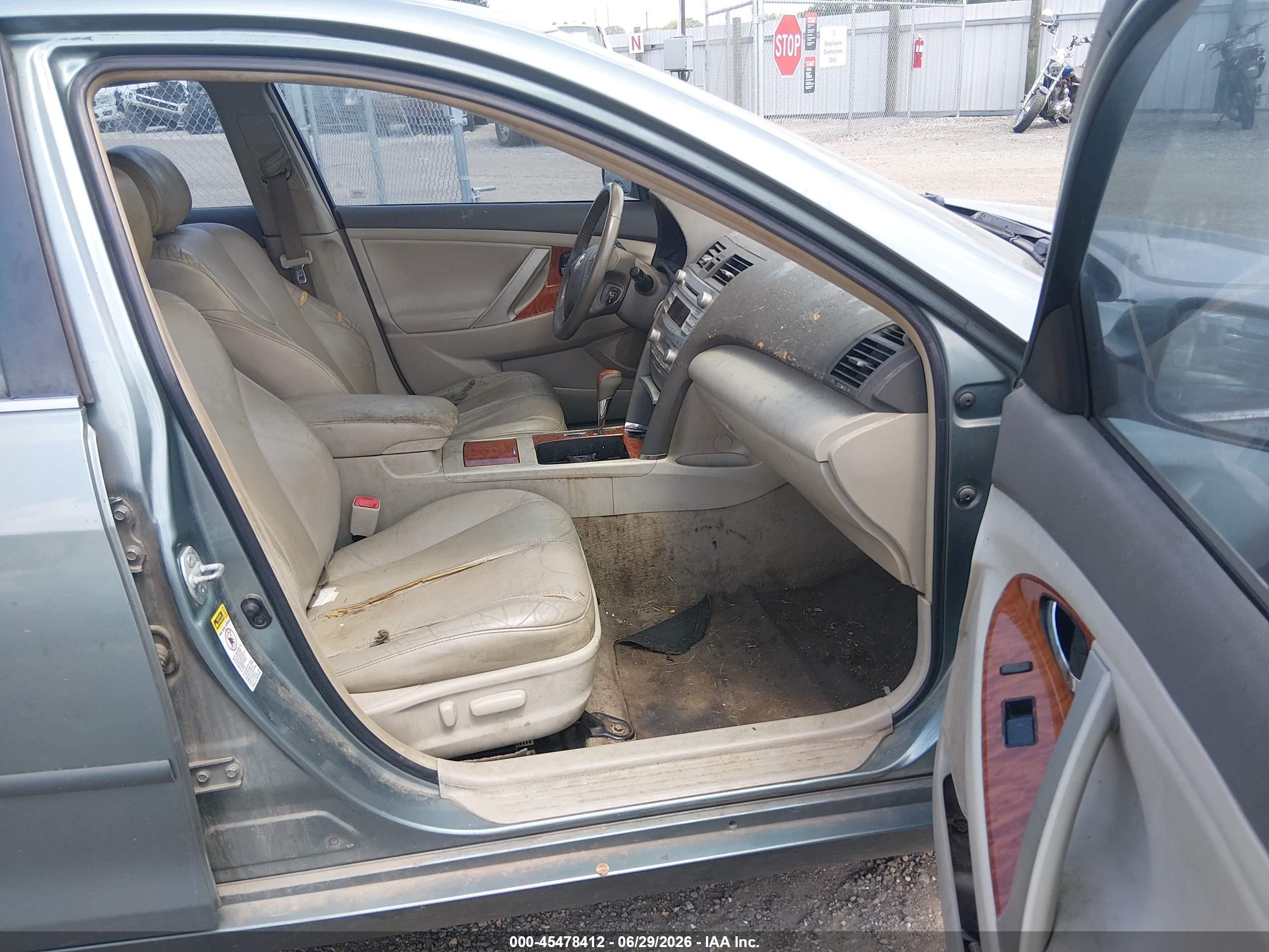 2011 Toyota Camry Xle V6 Green vin: 4T1BK3EKXBU614026