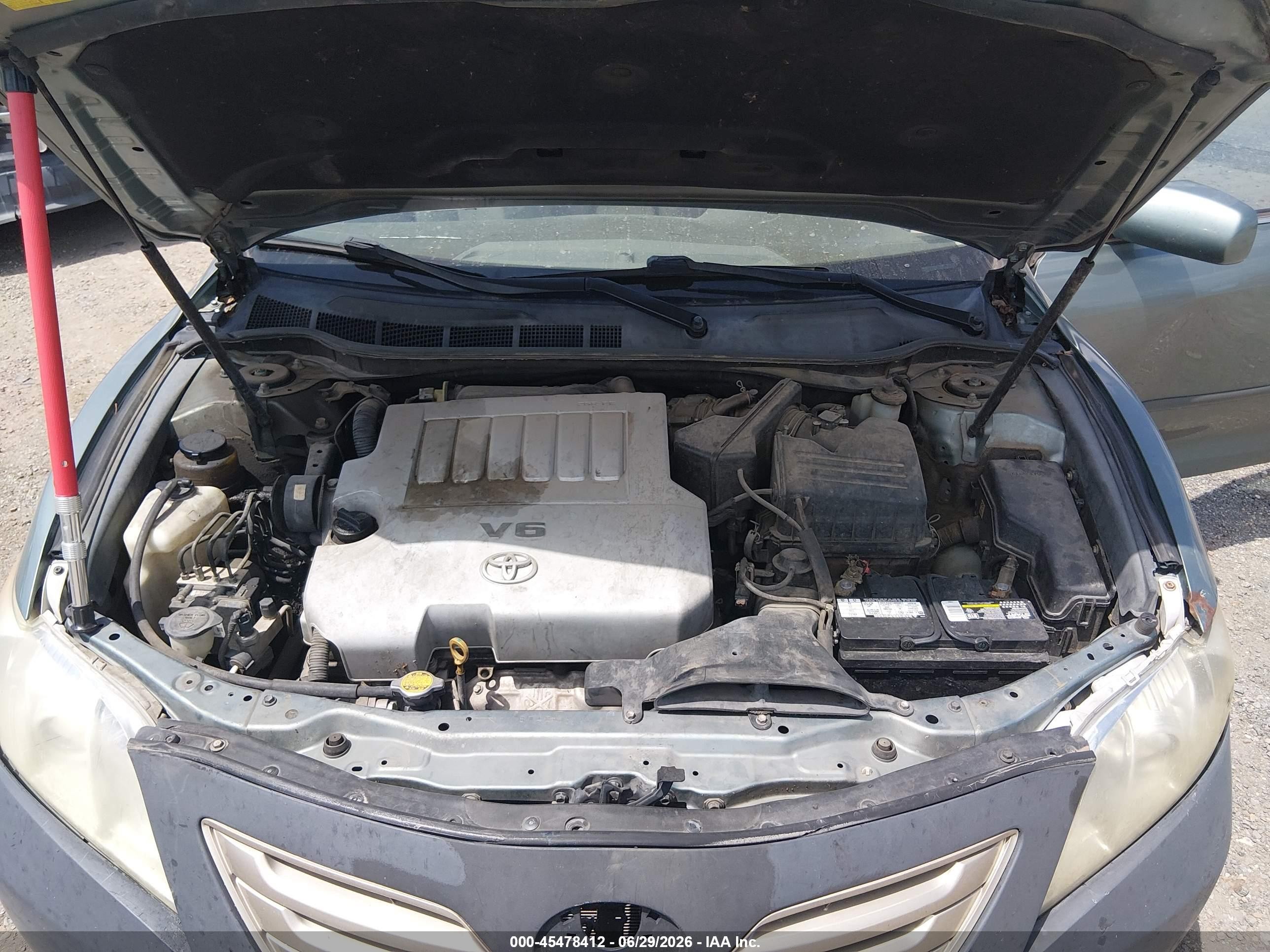 2011 Toyota Camry Xle V6 Green vin: 4T1BK3EKXBU614026