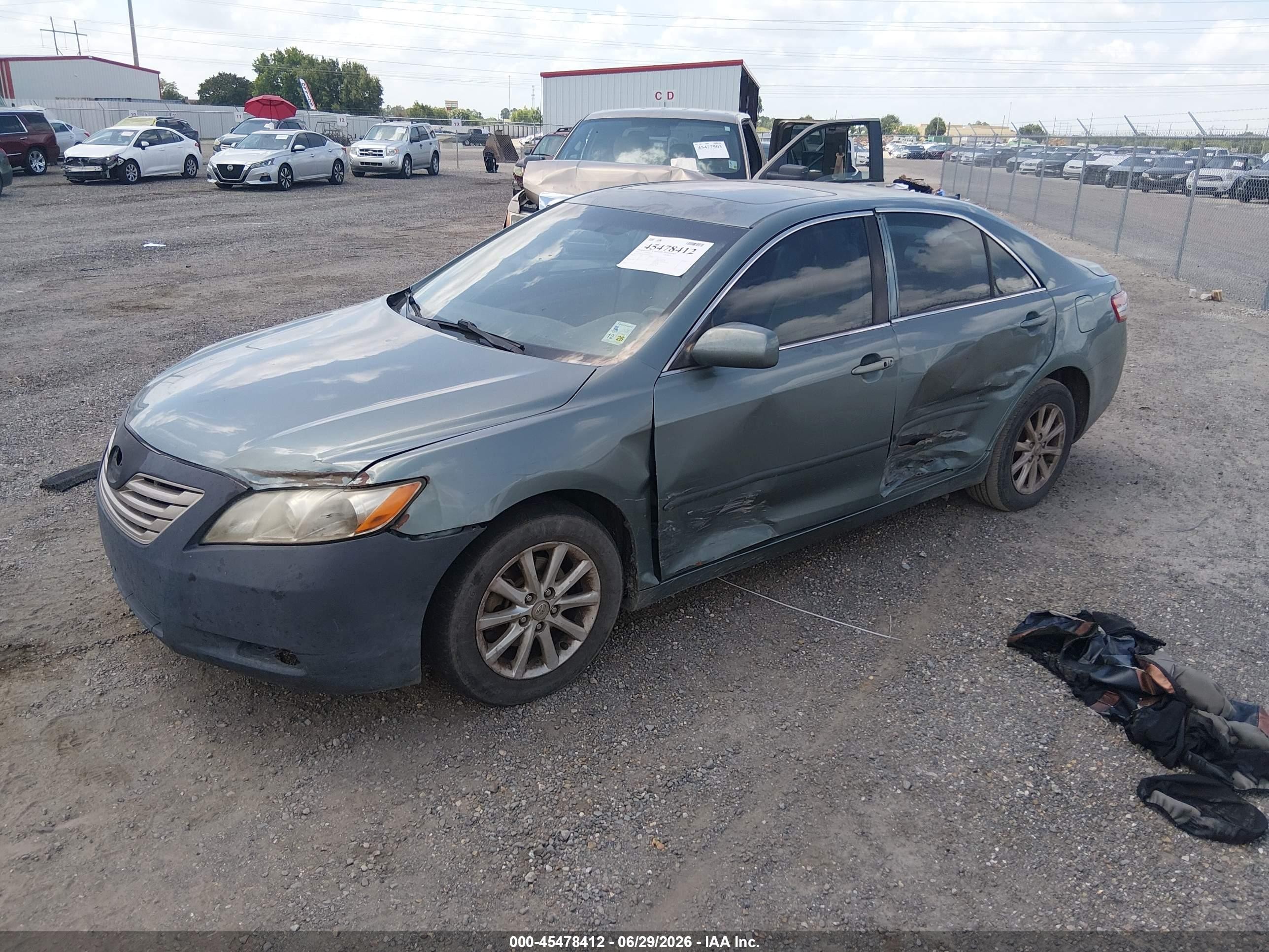 2011 Toyota Camry Xle V6 Green vin: 4T1BK3EKXBU614026