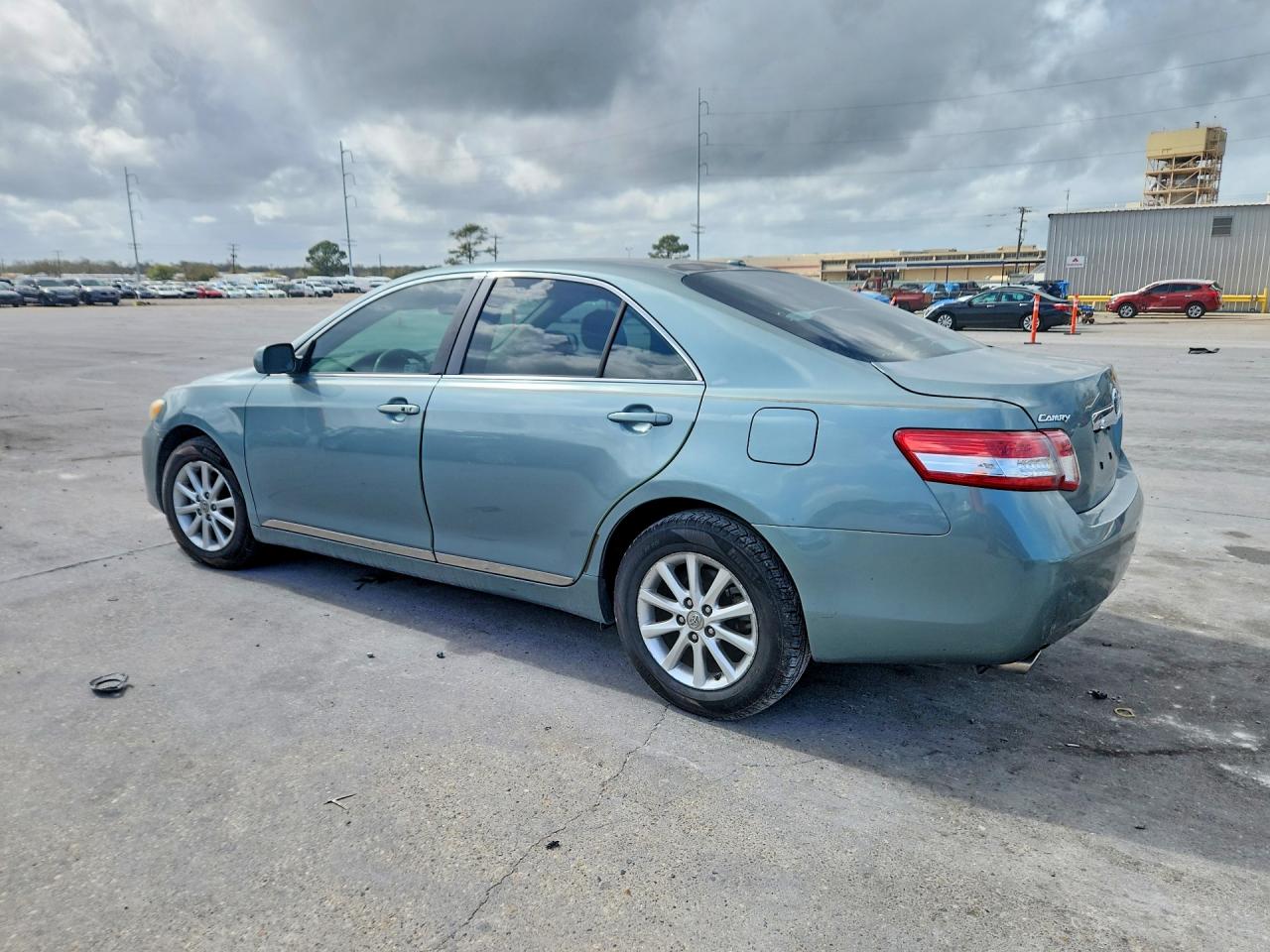 2011 Toyota Camry Xle V6 Teal vin: 4T1BK3EKXBU632526