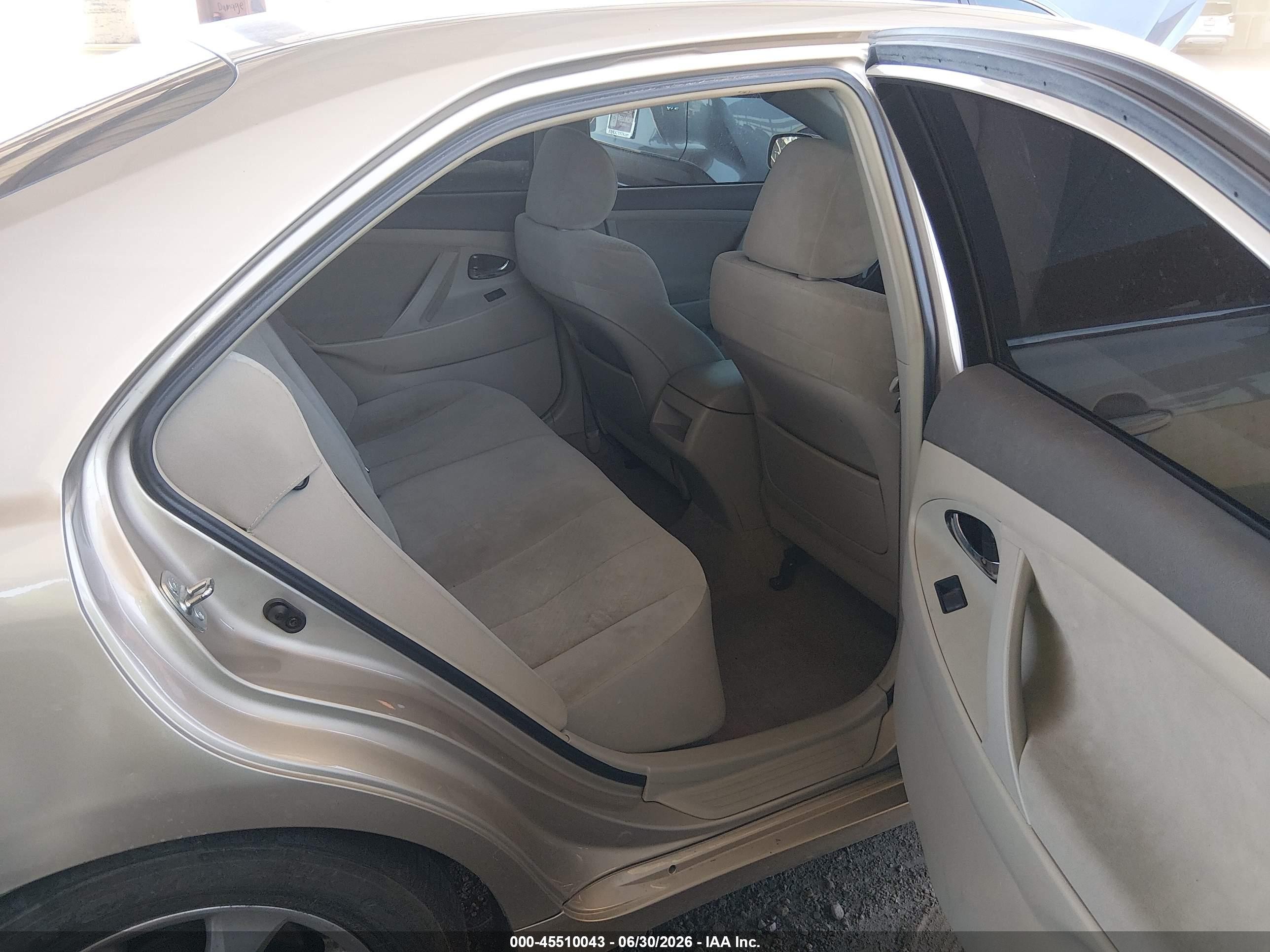 2007 Toyota Camry Le V6/se V6/xle V6 Champagne vin: 4T1BK46K07U007953
