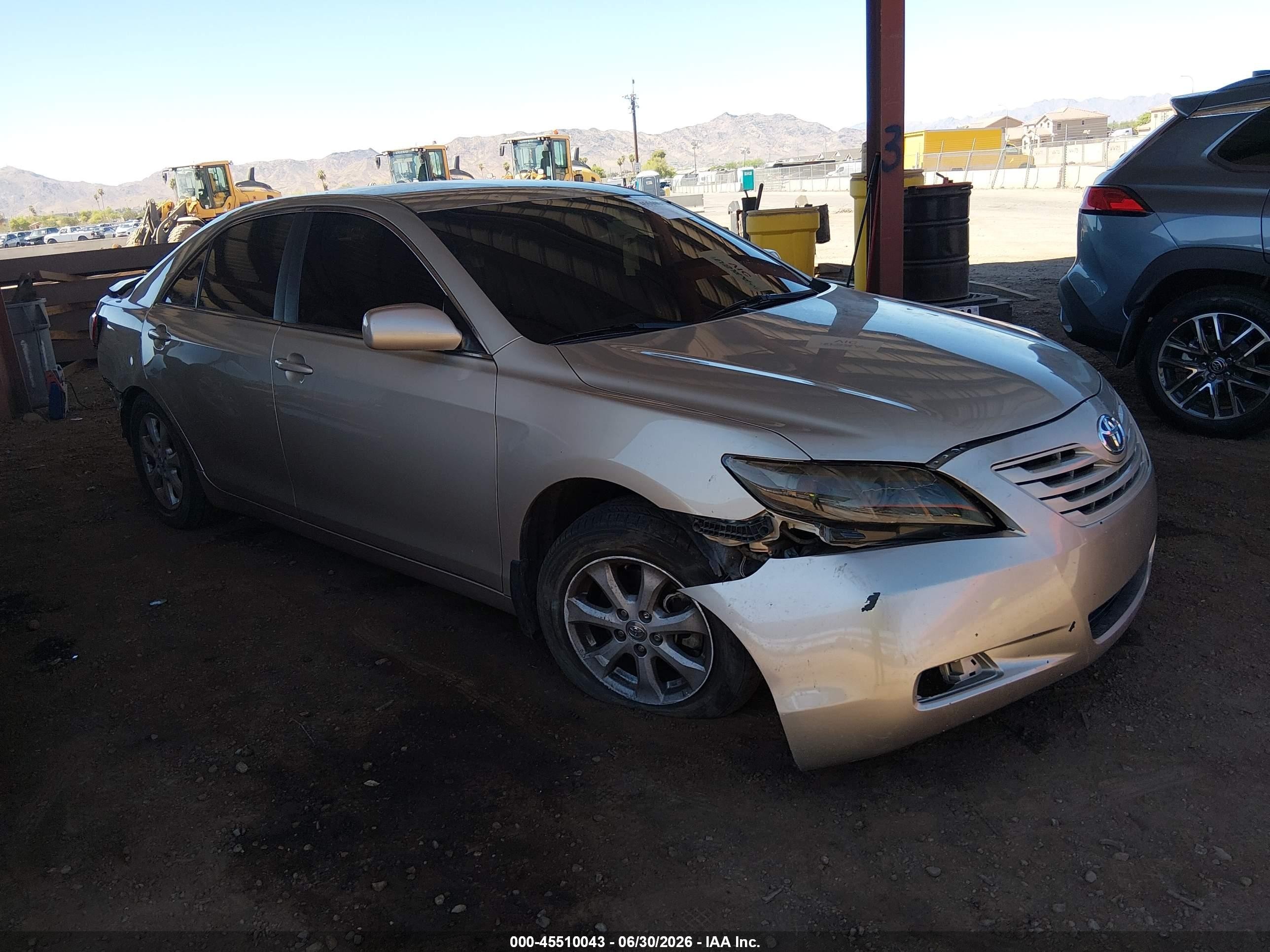 2007 Toyota Camry Le V6/se V6/xle V6 Champagne vin: 4T1BK46K07U007953
