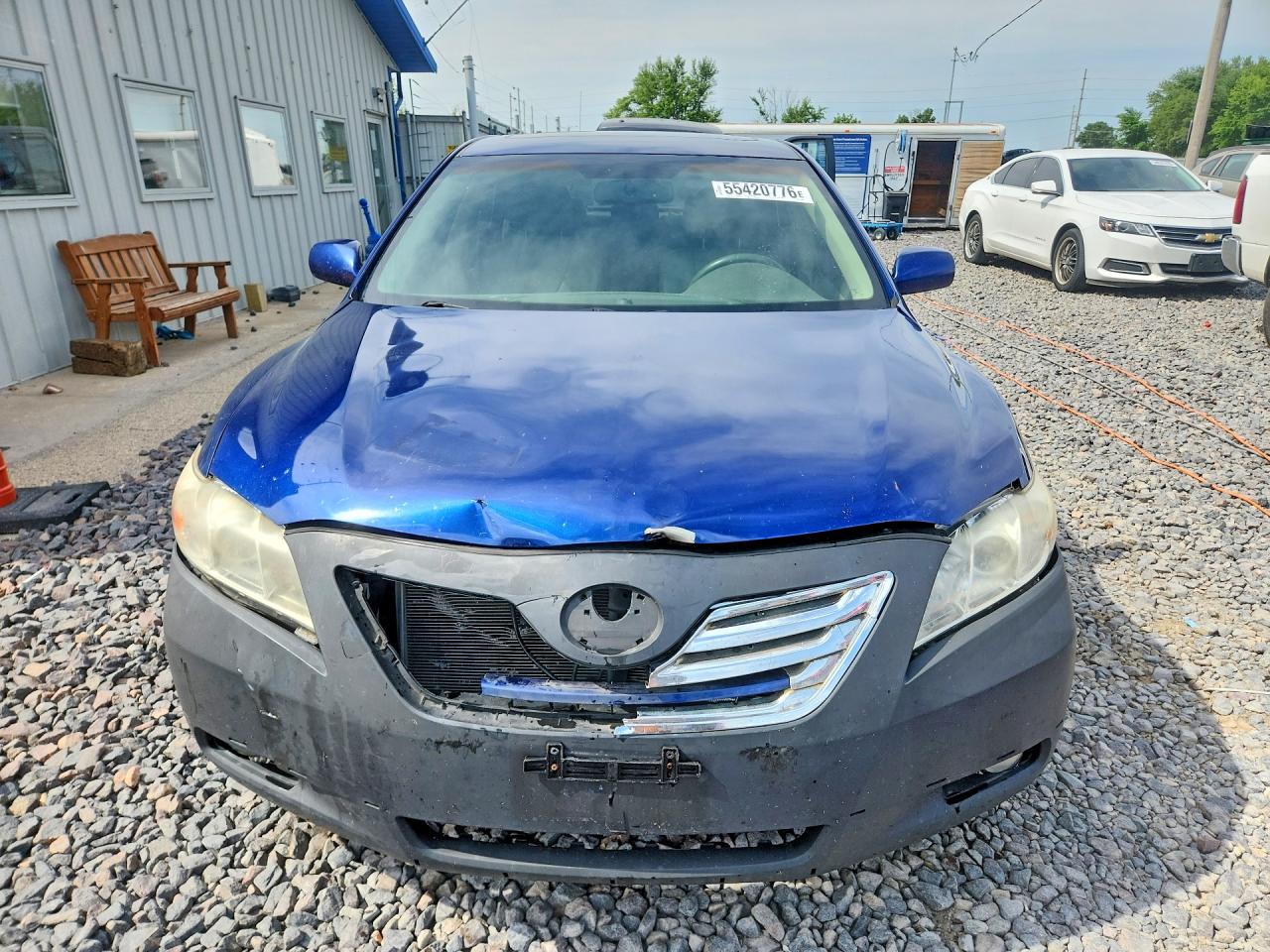 2007 Toyota Camry Xle V6 Синий vin: 4T1BK46K07U010500