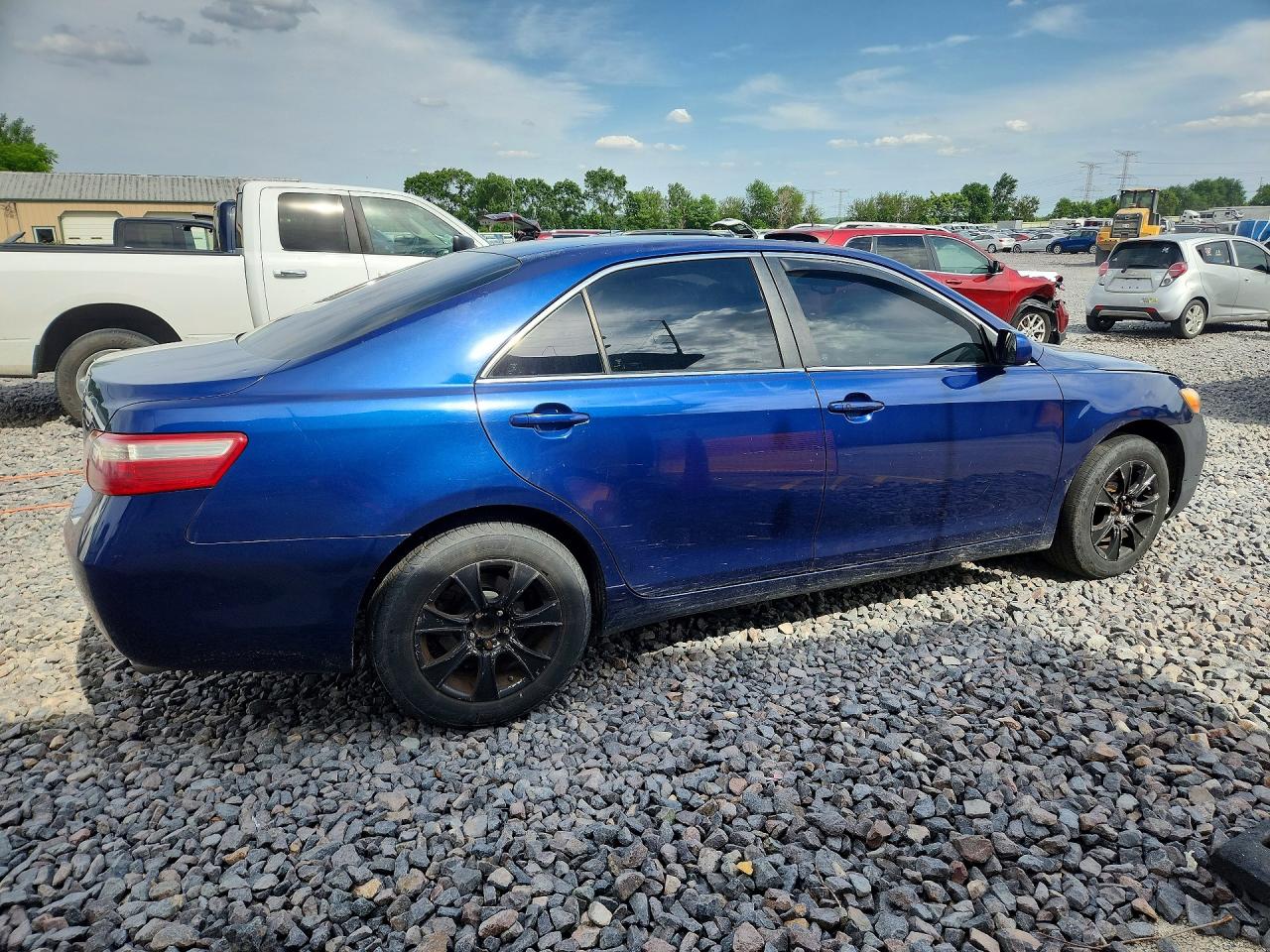 2007 Toyota Camry Xle V6 Синий vin: 4T1BK46K07U010500