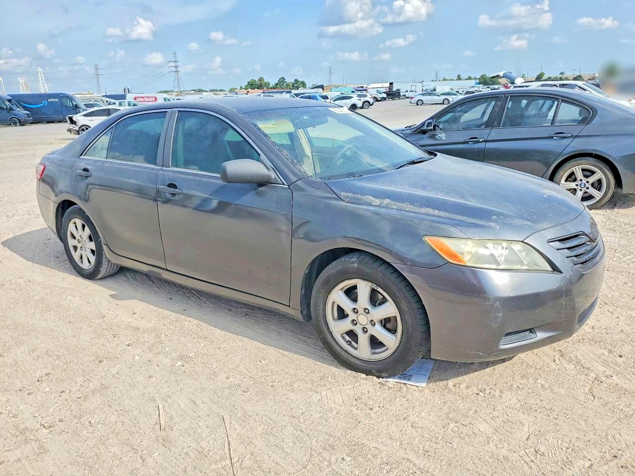 2007 Toyota Camry Le V6 Gray vin: 4T1BK46K07U037406