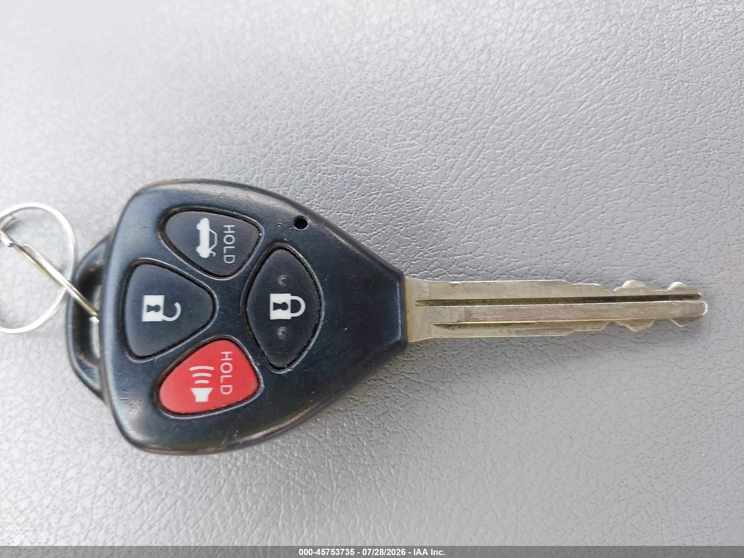 2007 Toyota Camry Le V6 Blue vin: 4T1BK46K07U040872