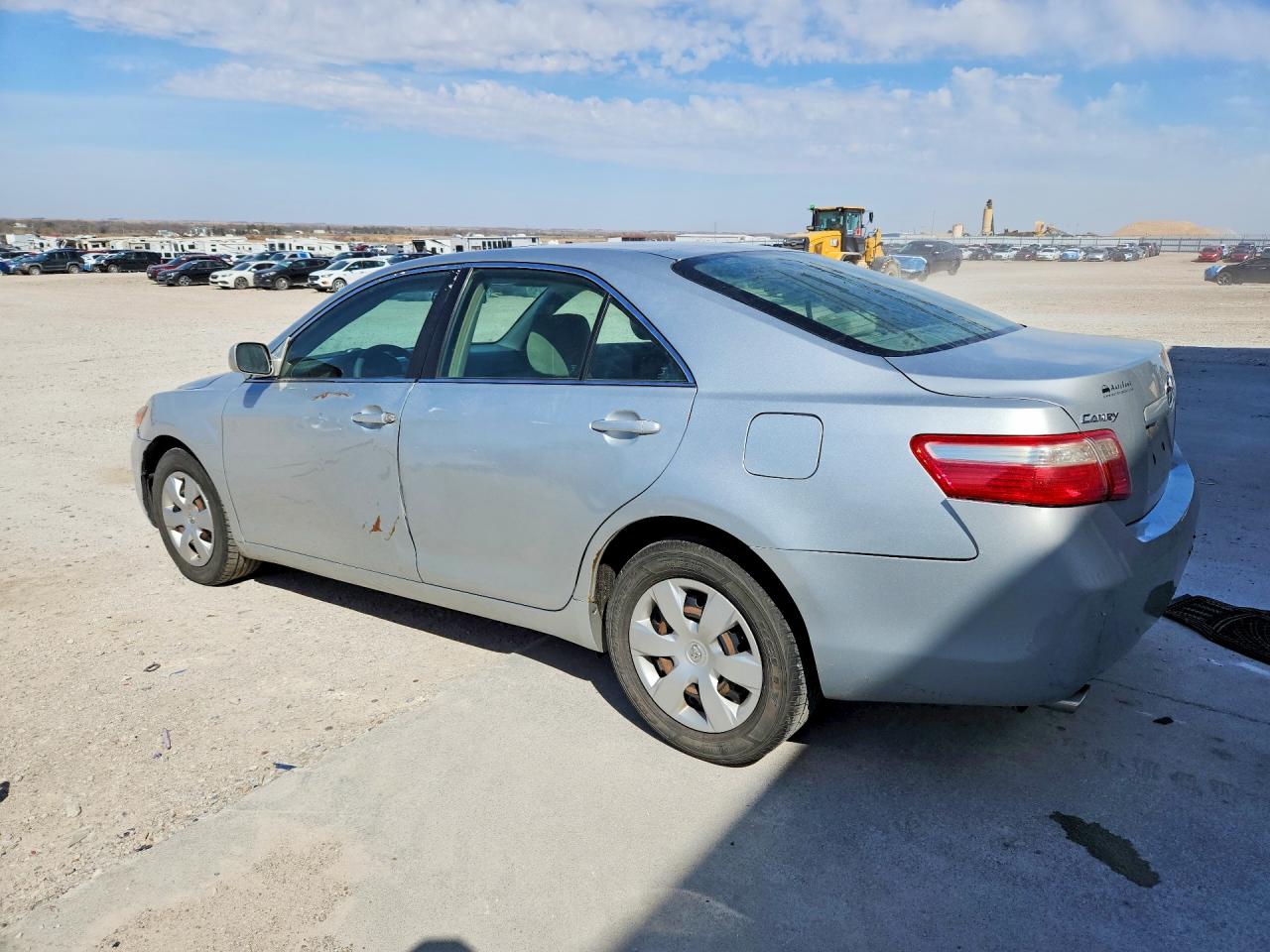 2007 Toyota Camry Le V6 Silver vin: 4T1BK46K07U047997