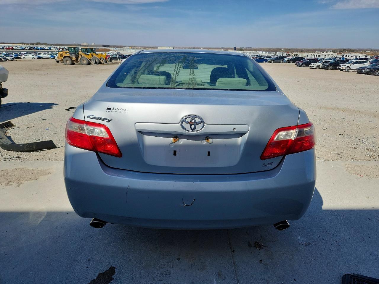 2007 Toyota Camry Le V6 Silver vin: 4T1BK46K07U047997