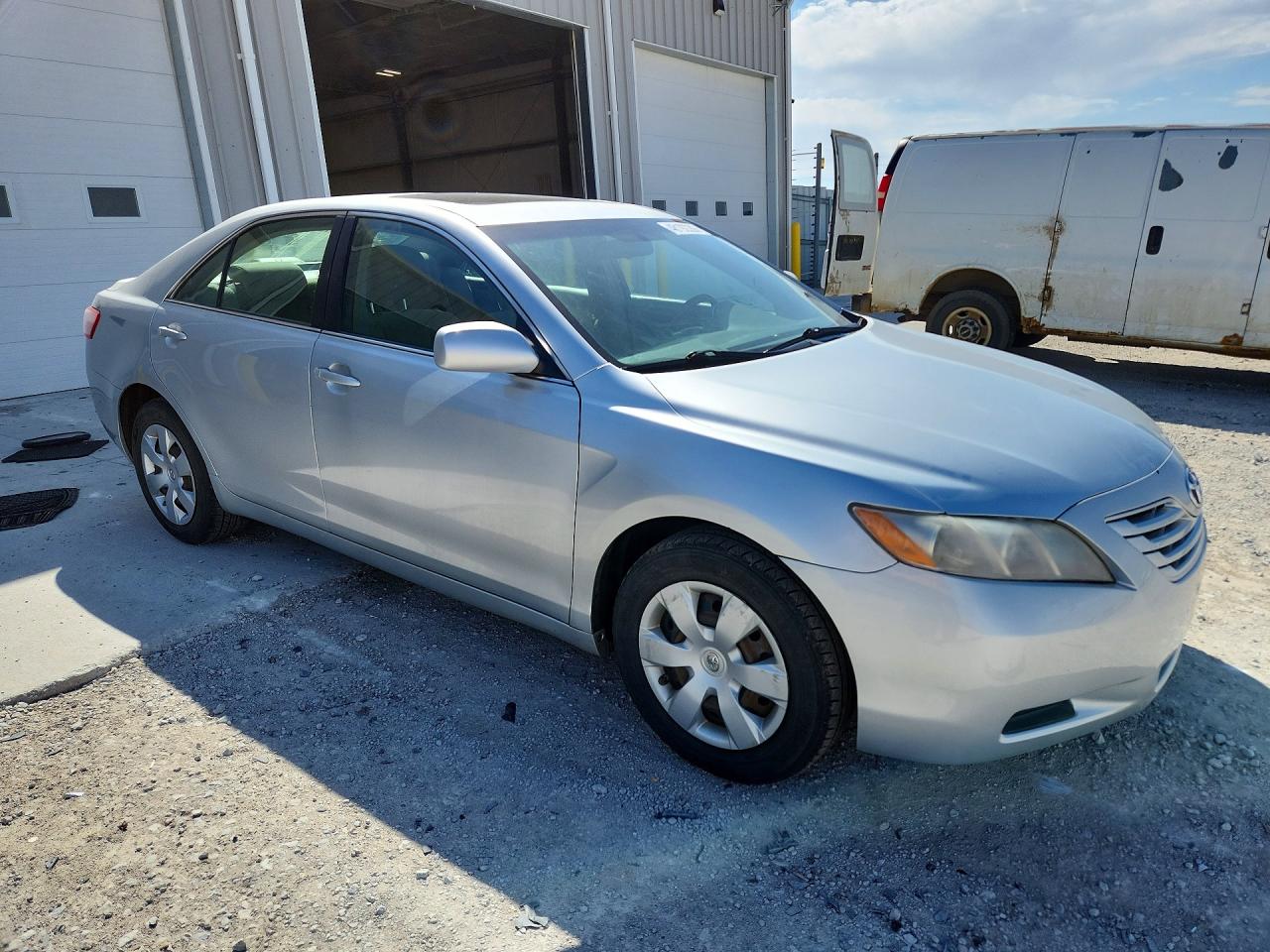 2007 Toyota Camry Le V6 Silver vin: 4T1BK46K07U047997