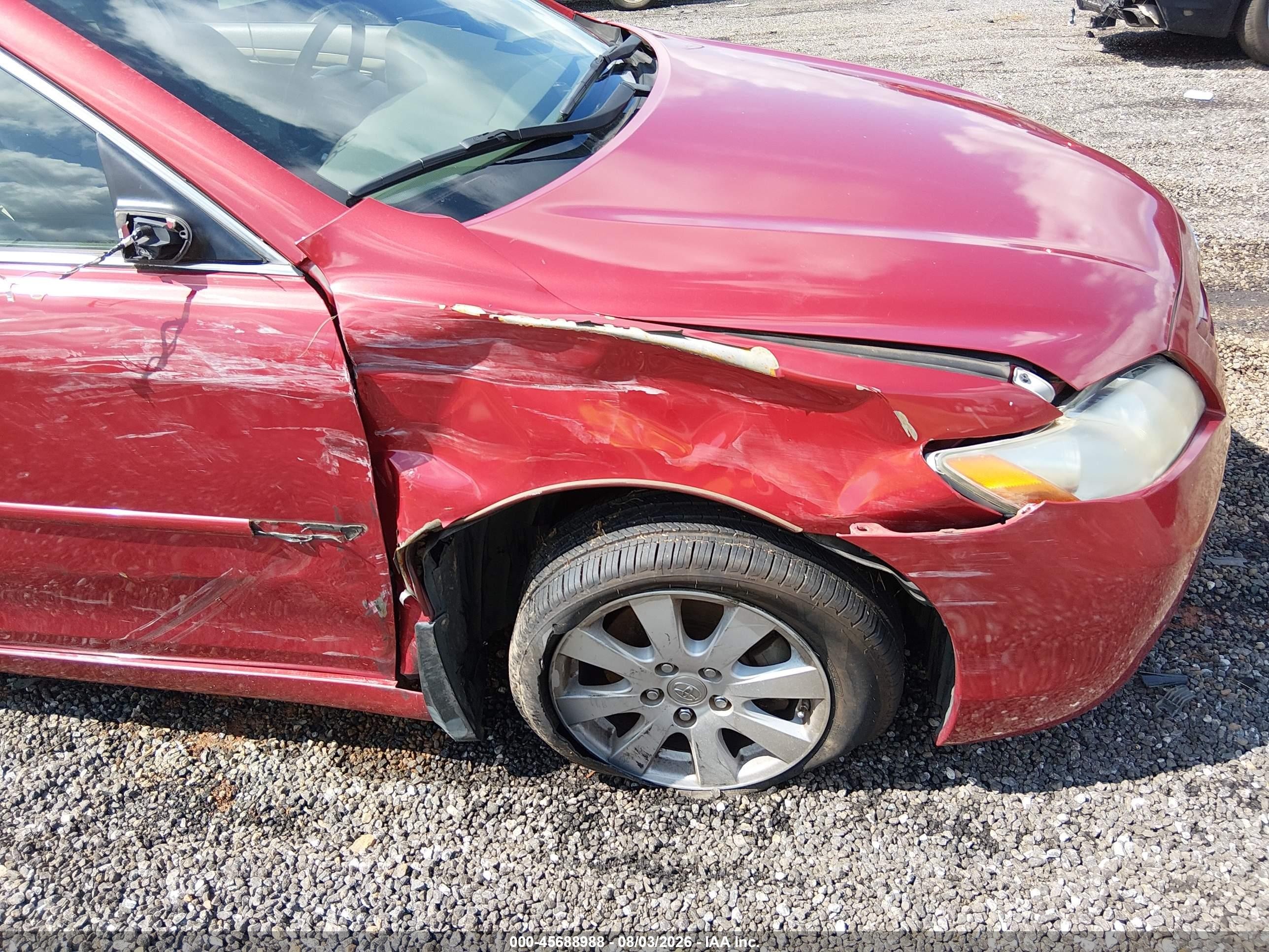 2007 Toyota Camry Xle V6 Red vin: 4T1BK46K07U048762