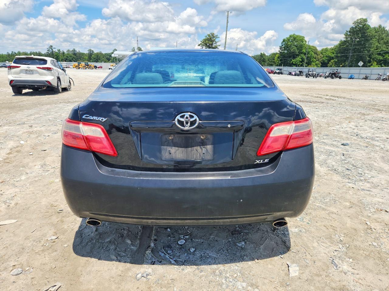 2007 Toyota Camry Xle V6 Black vin: 4T1BK46K07U050303