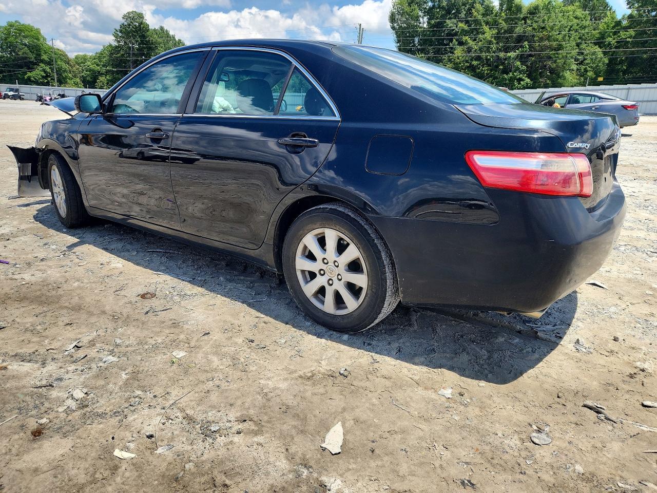 2007 Toyota Camry Xle V6 Black vin: 4T1BK46K07U050303