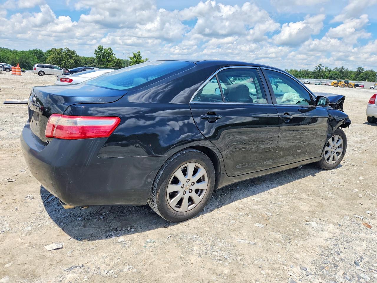 2007 Toyota Camry Xle V6 Black vin: 4T1BK46K07U050303