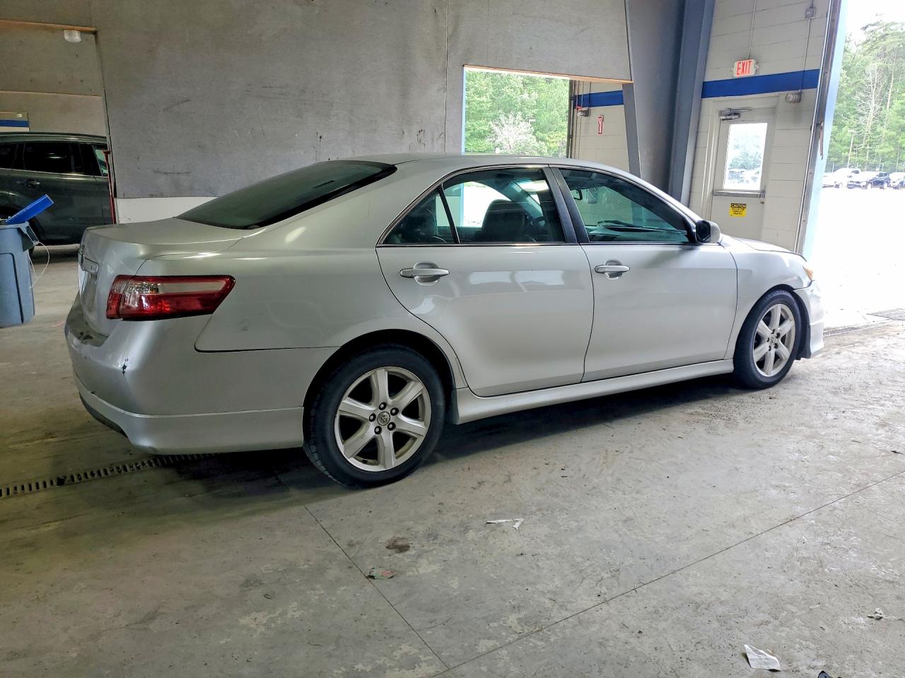 2007 Toyota Camry Se V6 Silver vin: 4T1BK46K07U512701