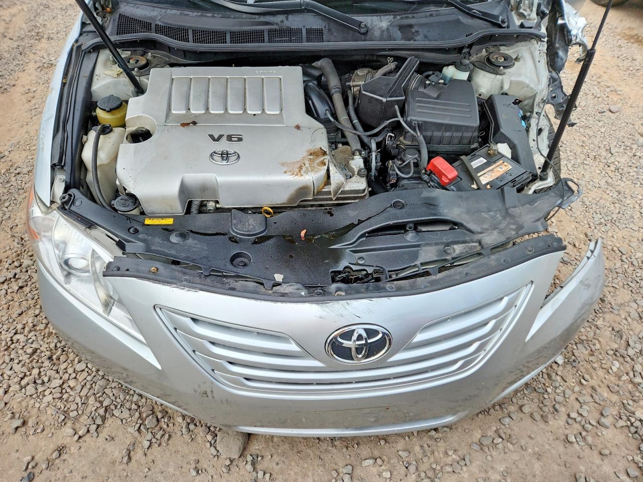 2007 Toyota Camry Xle V6 Silver vin: 4T1BK46K07U517400