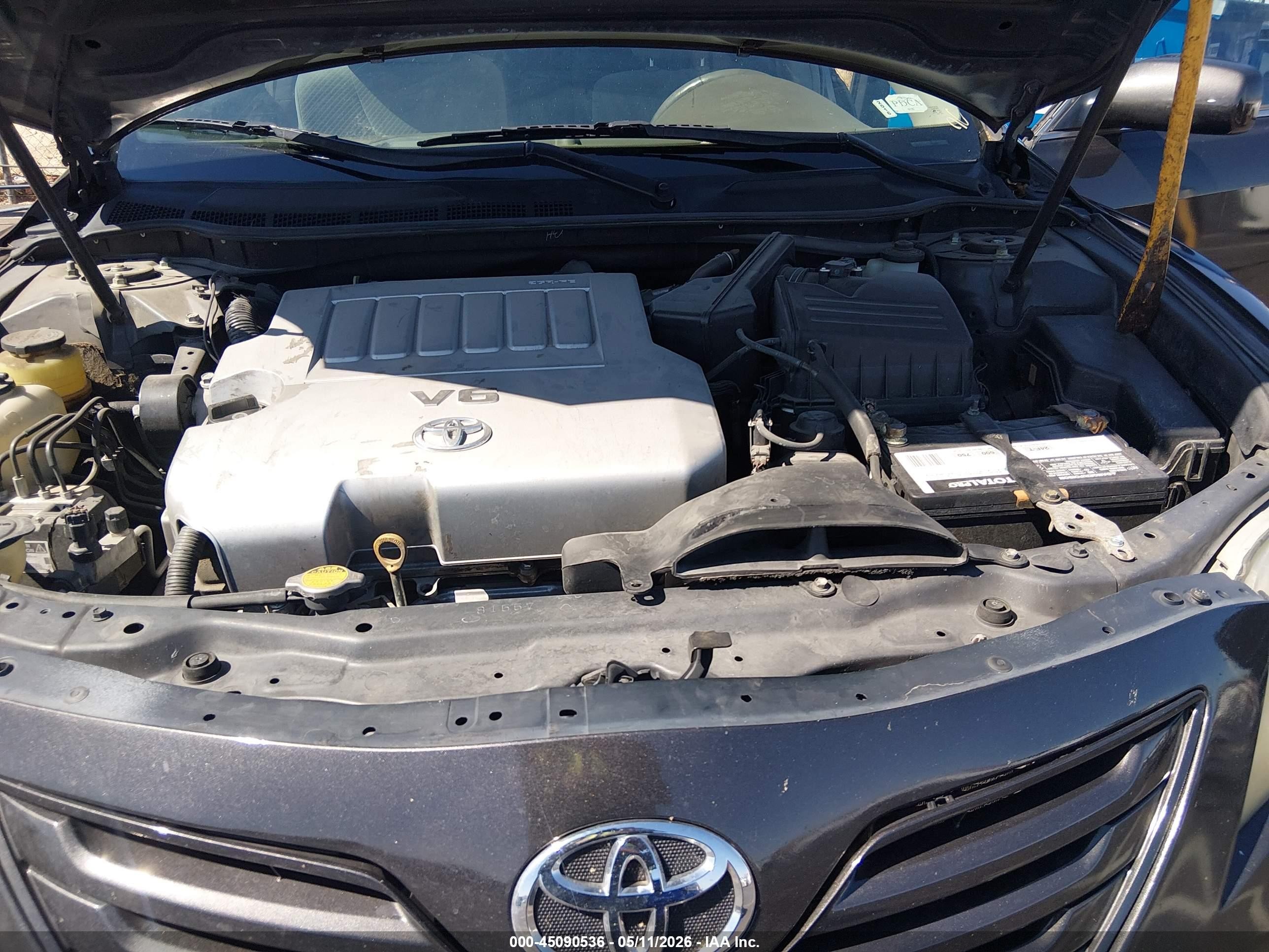 2007 Toyota Camry Le V6 Black vin: 4T1BK46K07U527053