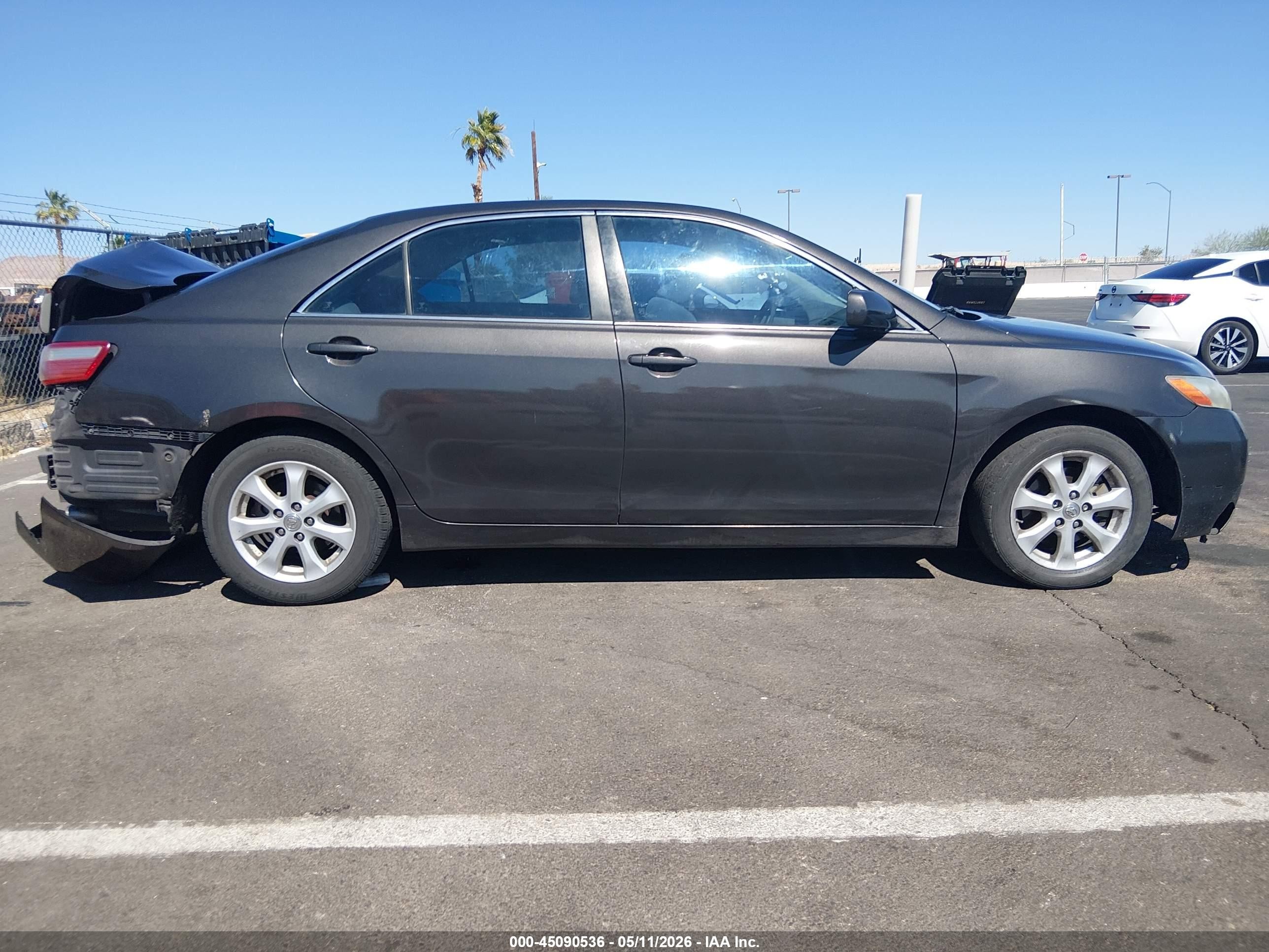 2007 Toyota Camry Le V6 Black vin: 4T1BK46K07U527053