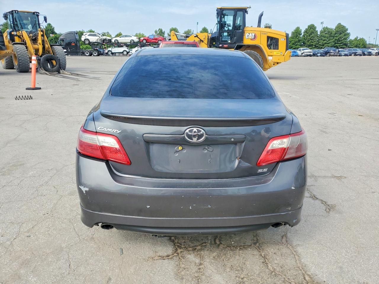 2007 Toyota Camry Se V6 Gray vin: 4T1BK46K07U534181