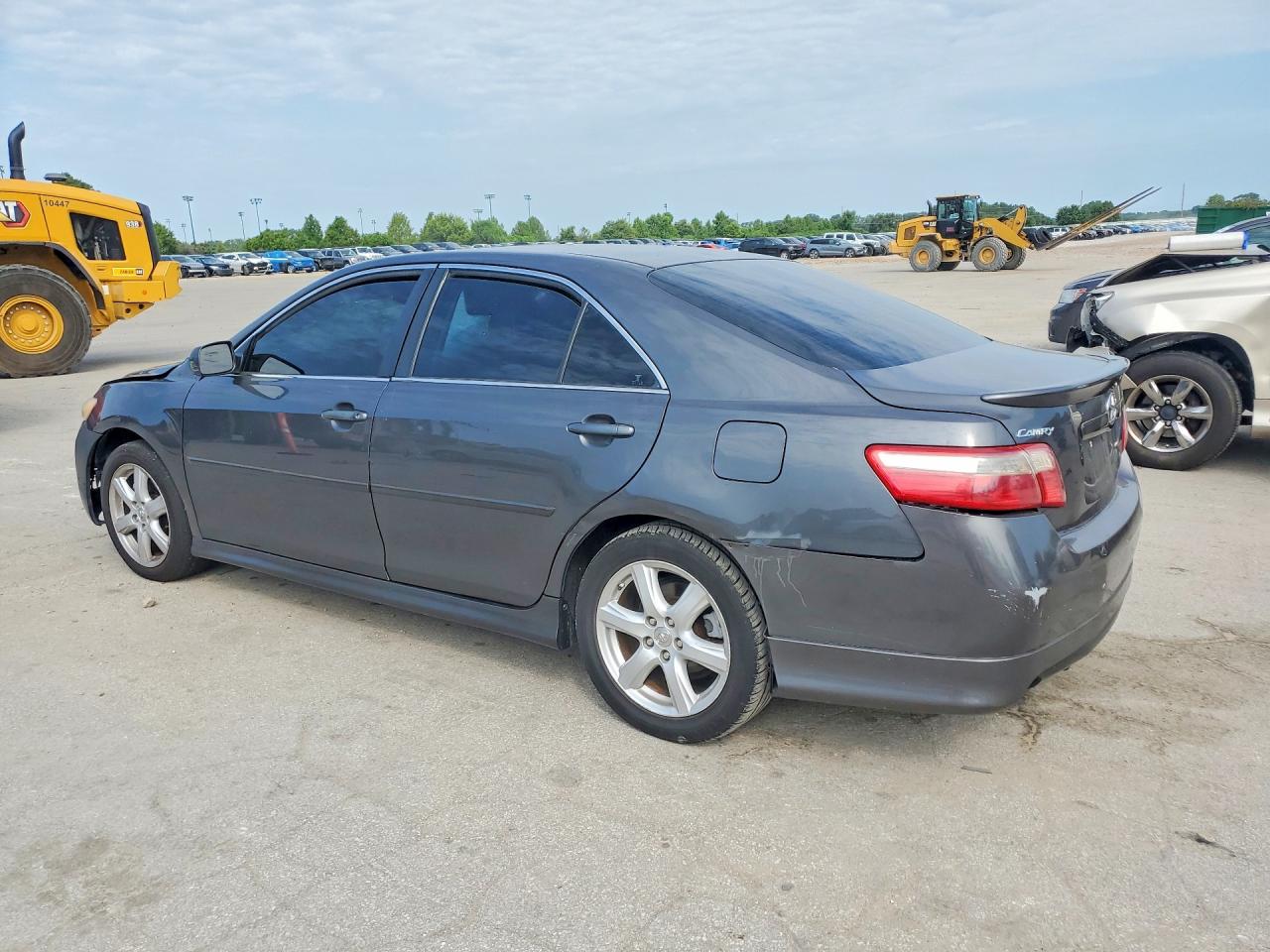 2007 Toyota Camry Se V6 Gray vin: 4T1BK46K07U534181