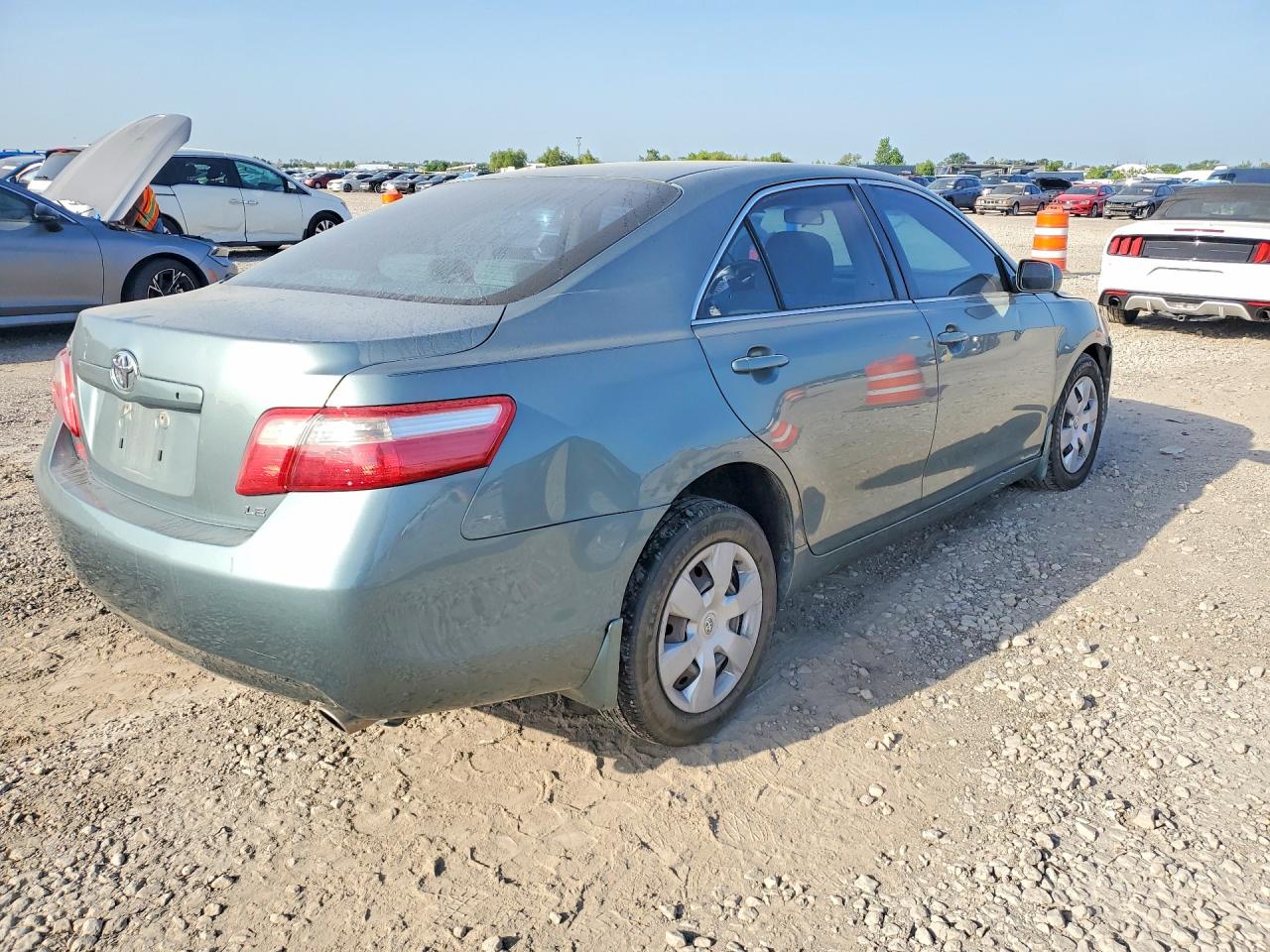 2007 Toyota Camry Le V6 Green vin: 4T1BK46K07U543916