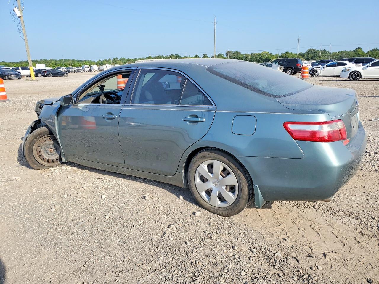 2007 Toyota Camry Le V6 Green vin: 4T1BK46K07U543916